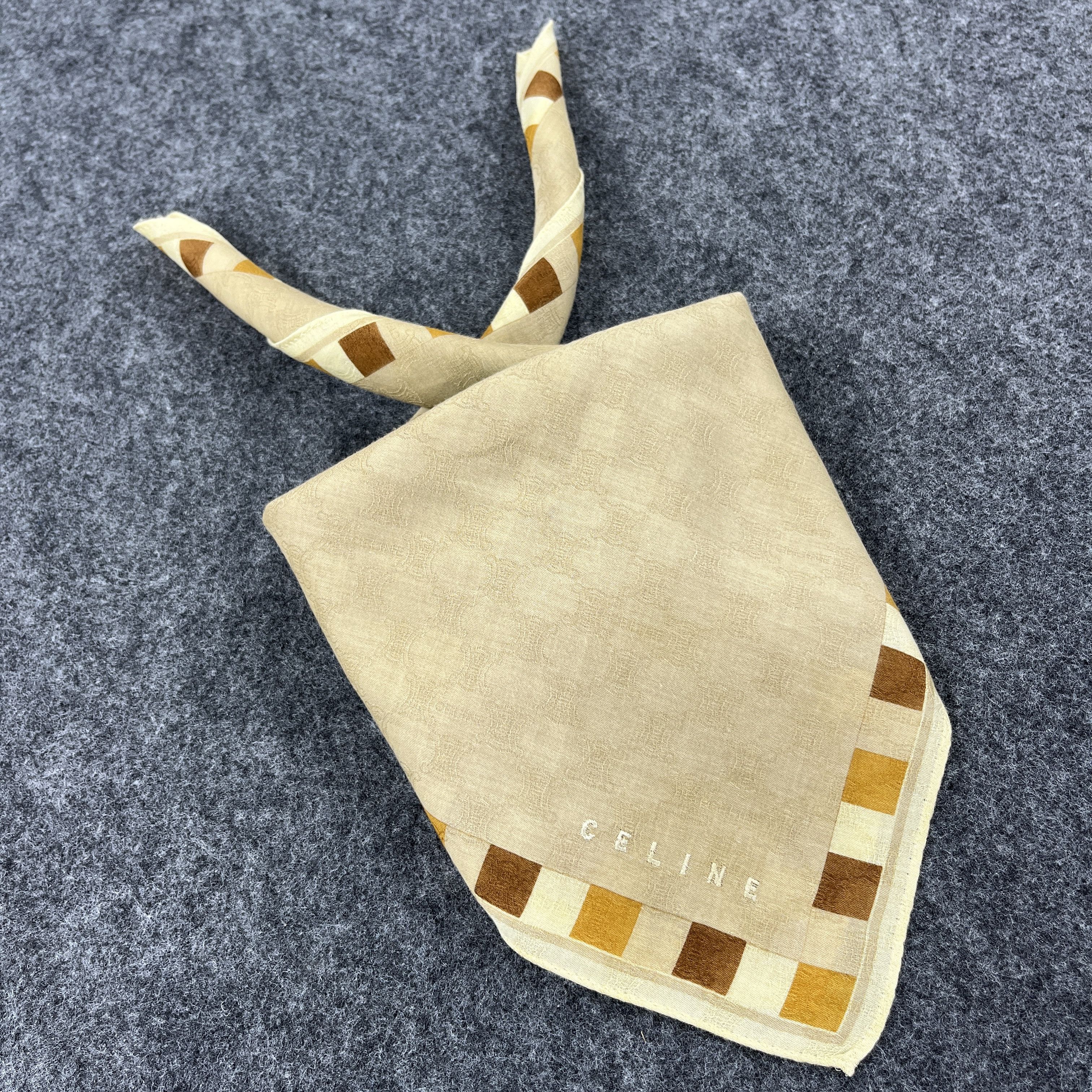 Vintage Celine Handkerchief / Bandana / Neckerchief B297 Size ONE SIZE - 11 Thumbnail