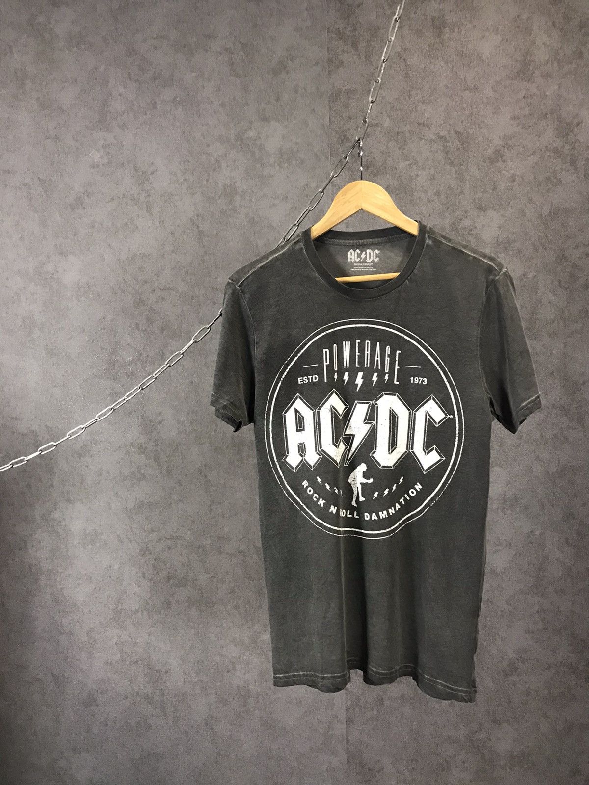 AC/DC × Band Tees AC/DC rock band tee Size US S / EU 44-46 / 1 - 1 Thumbnail
