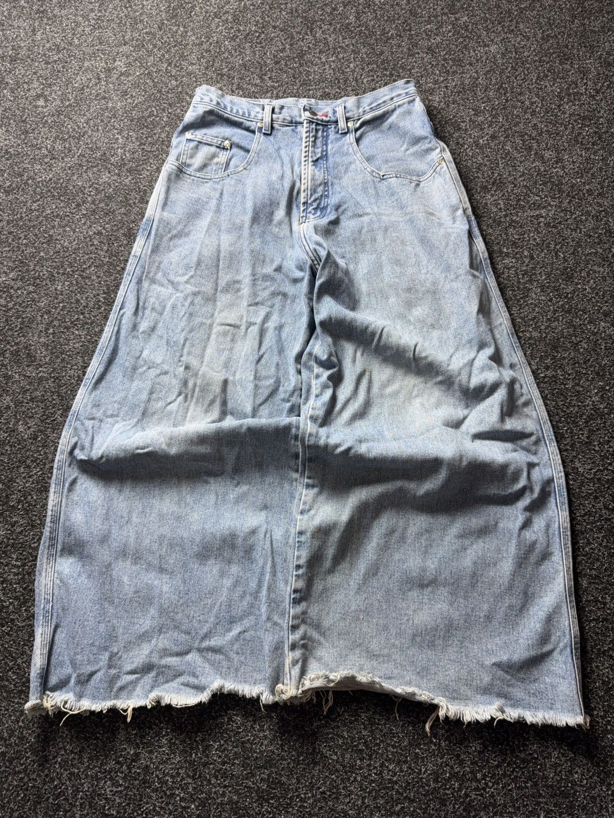 JNCO Vintage y2k ultra baggy wide leg SK8 00s JNCO Style jeans Size US 31 - 2 Thumbnail