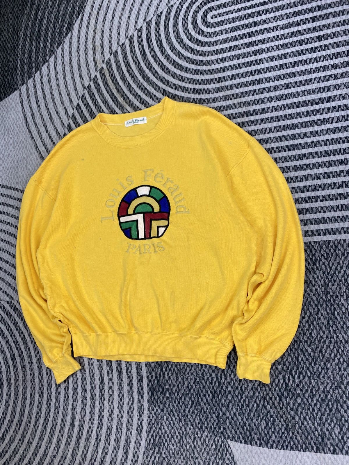 Louis Feraud Vintage Louis Fareaud Paris Embroidery Crewneck Sweatshirt Size US M / EU 48-50 / 2 - 4 Thumbnail