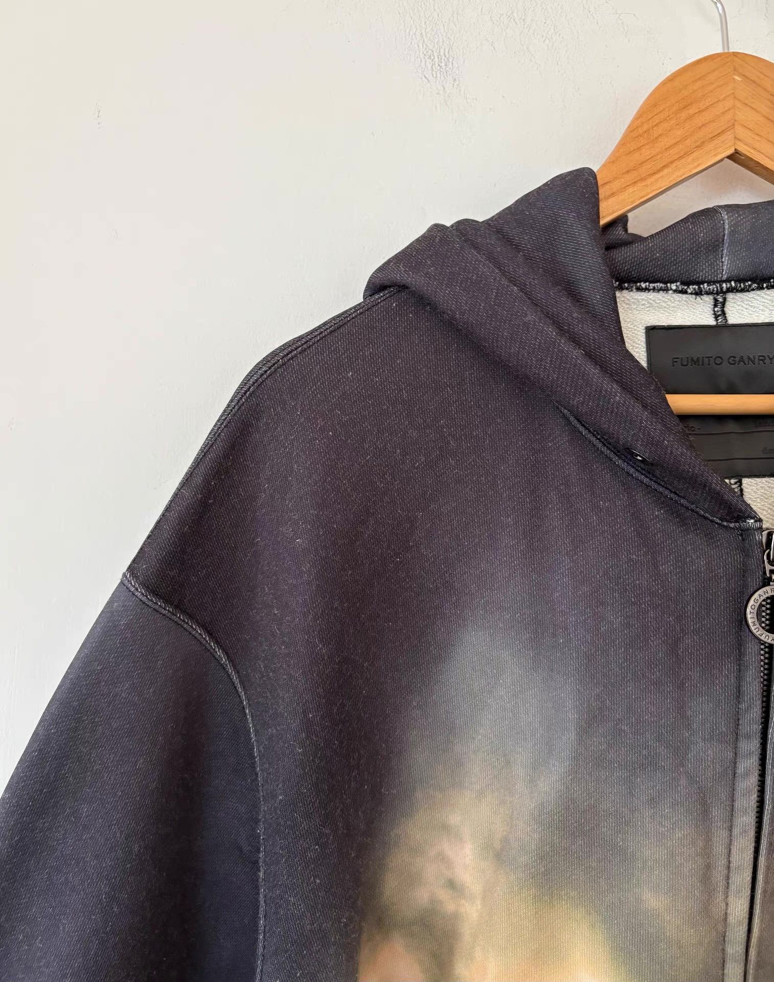 Fumito Ganryu Fumito Ganryu Men's Gradient Hooded Jacket Ｑ21 Size US M / EU 48-50 / 2 - 5 Thumbnail