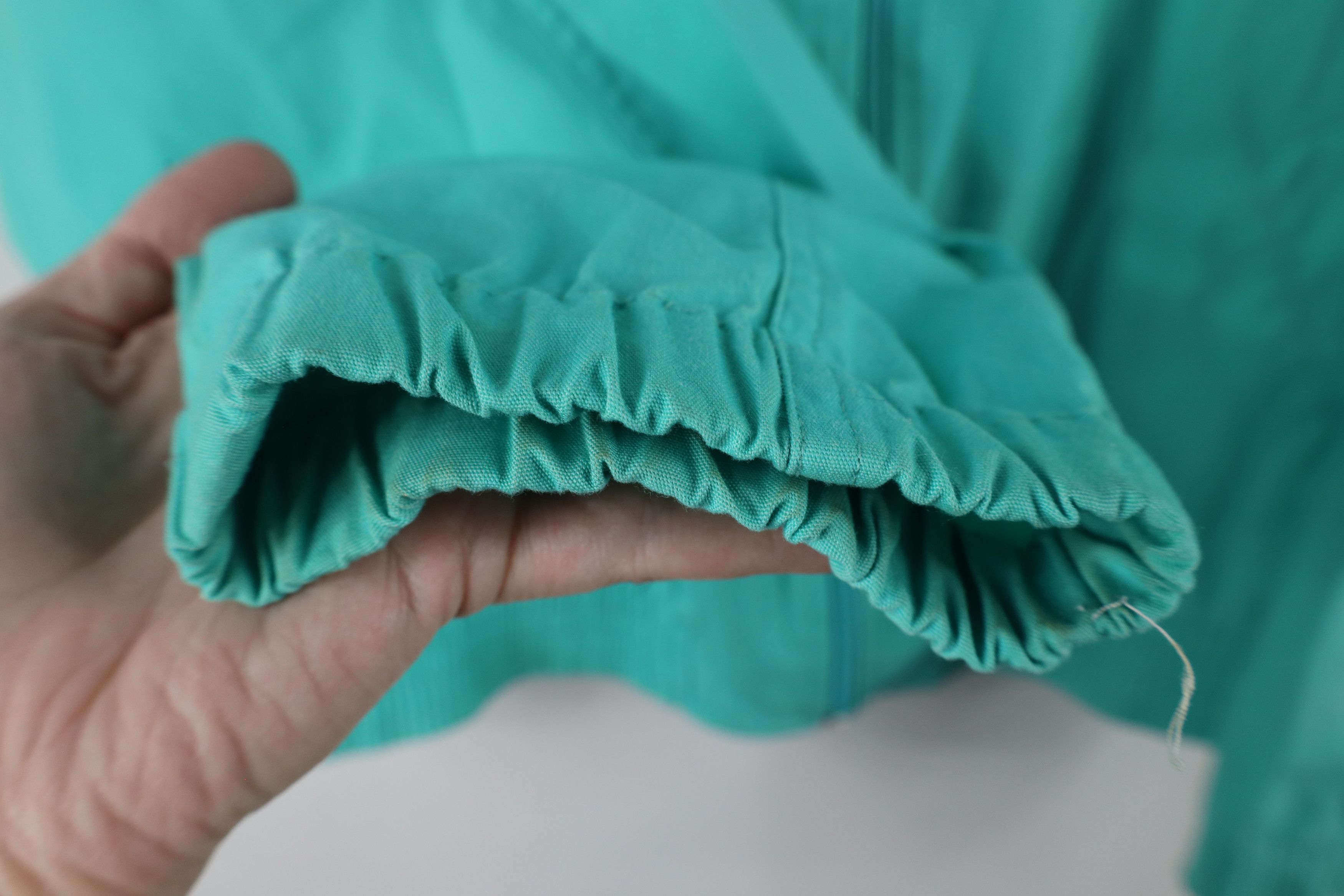 Vintage Vintage 90s Streetwear Blank Full Zip Bomber Jacket Teal Size XL / US 12-14 / IT 48-50 - 7 Thumbnail