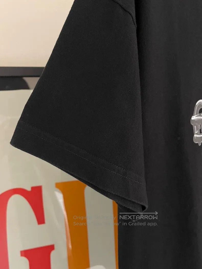 Balenciaga Balenciaga Jelly Dripping Logo Letter Printed Black Short Size US XS / EU 42 / 0 - 5 Thumbnail