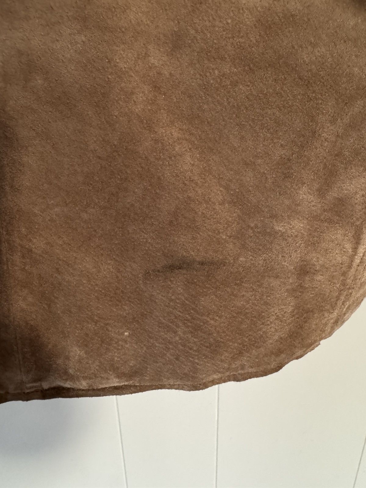 Leather × Vintage Vintage Shearling-Lined Suede Vest – Western Ranchwear (L) Size US L / EU 52-54 / 3 - 7 Thumbnail