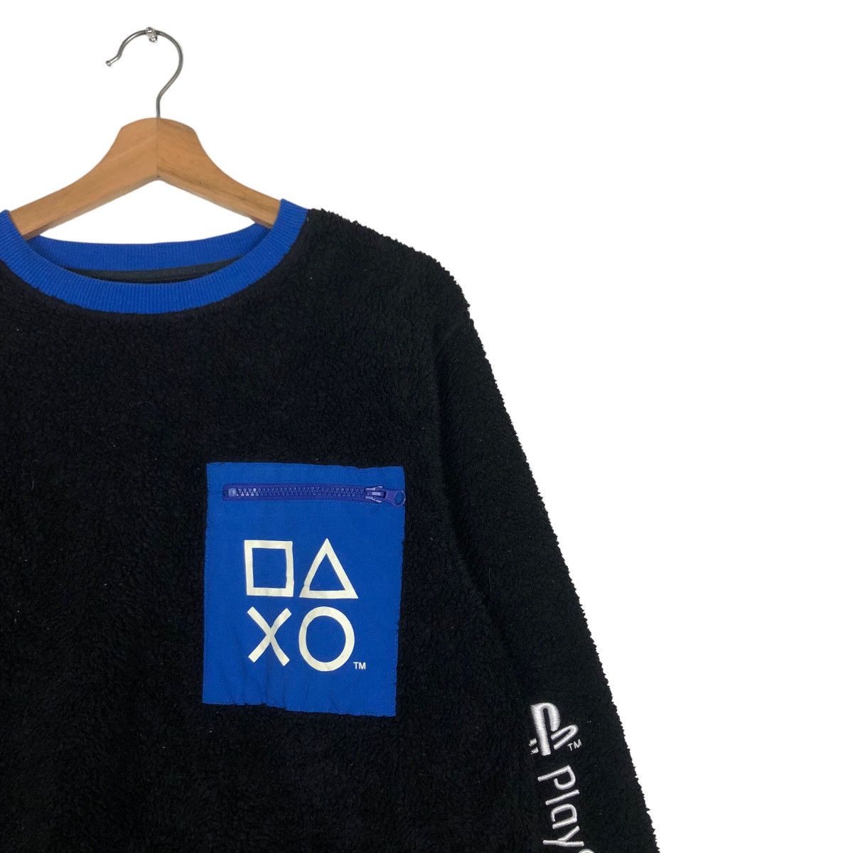 Japanese Brand 🔥Vintage Sweatshirt Fleece Playstation Japan Big Logo Size US L / EU 52-54 / 3 - 6 Thumbnail