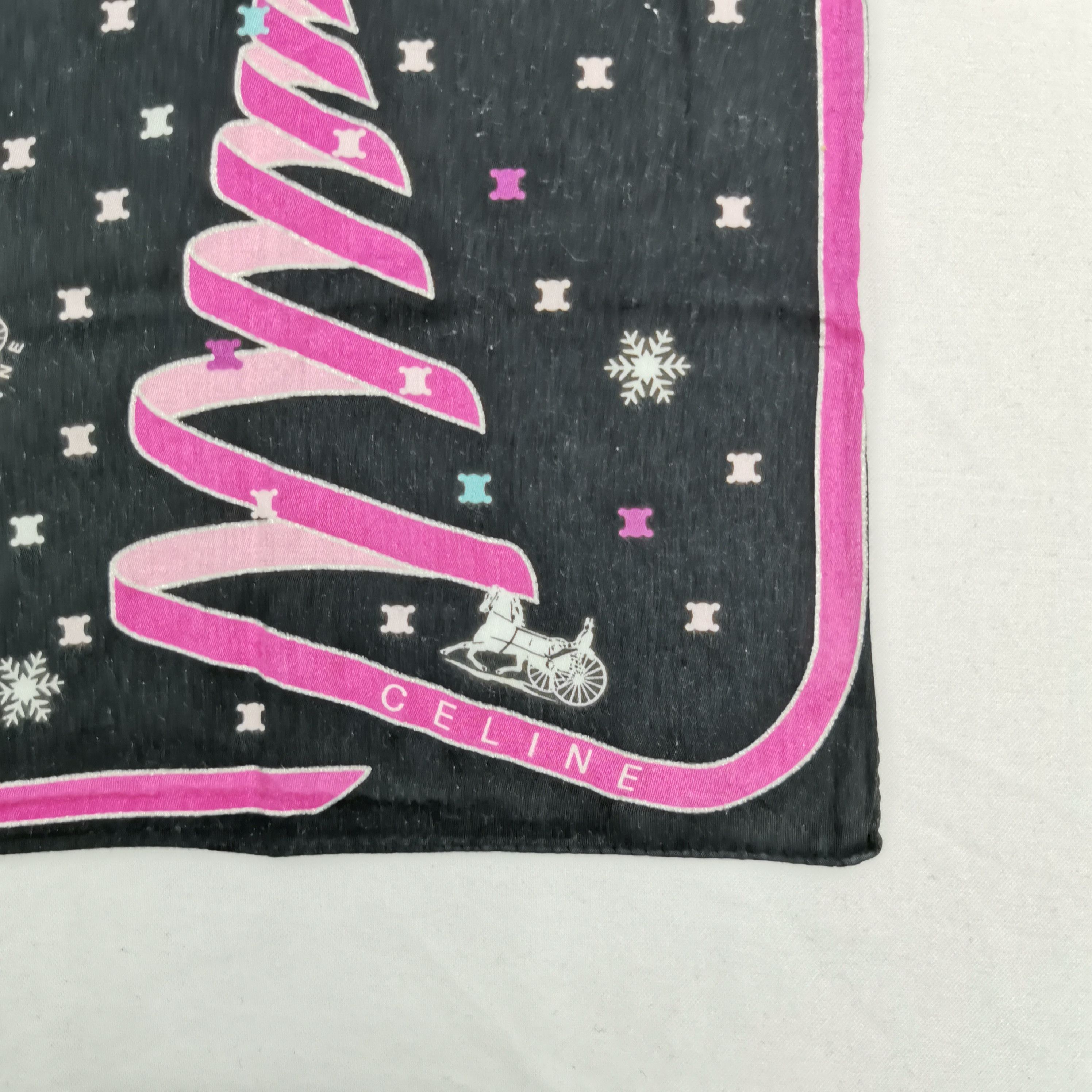 Celine Vintage Celine Handkerchief Neckerchief Bandana Scarf Size ONE SIZE - 3 Thumbnail