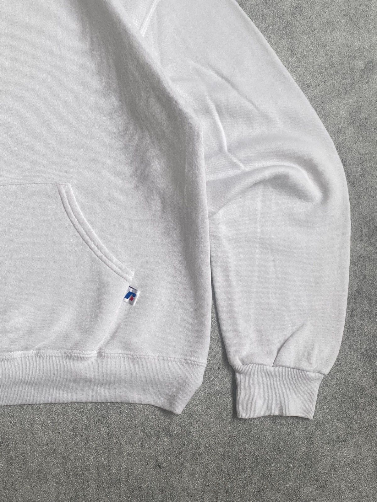 Russell Athletic Vintage 2000s Cloud White Russell Hoodie Size US M / EU 48-50 / 2 - 4 Thumbnail