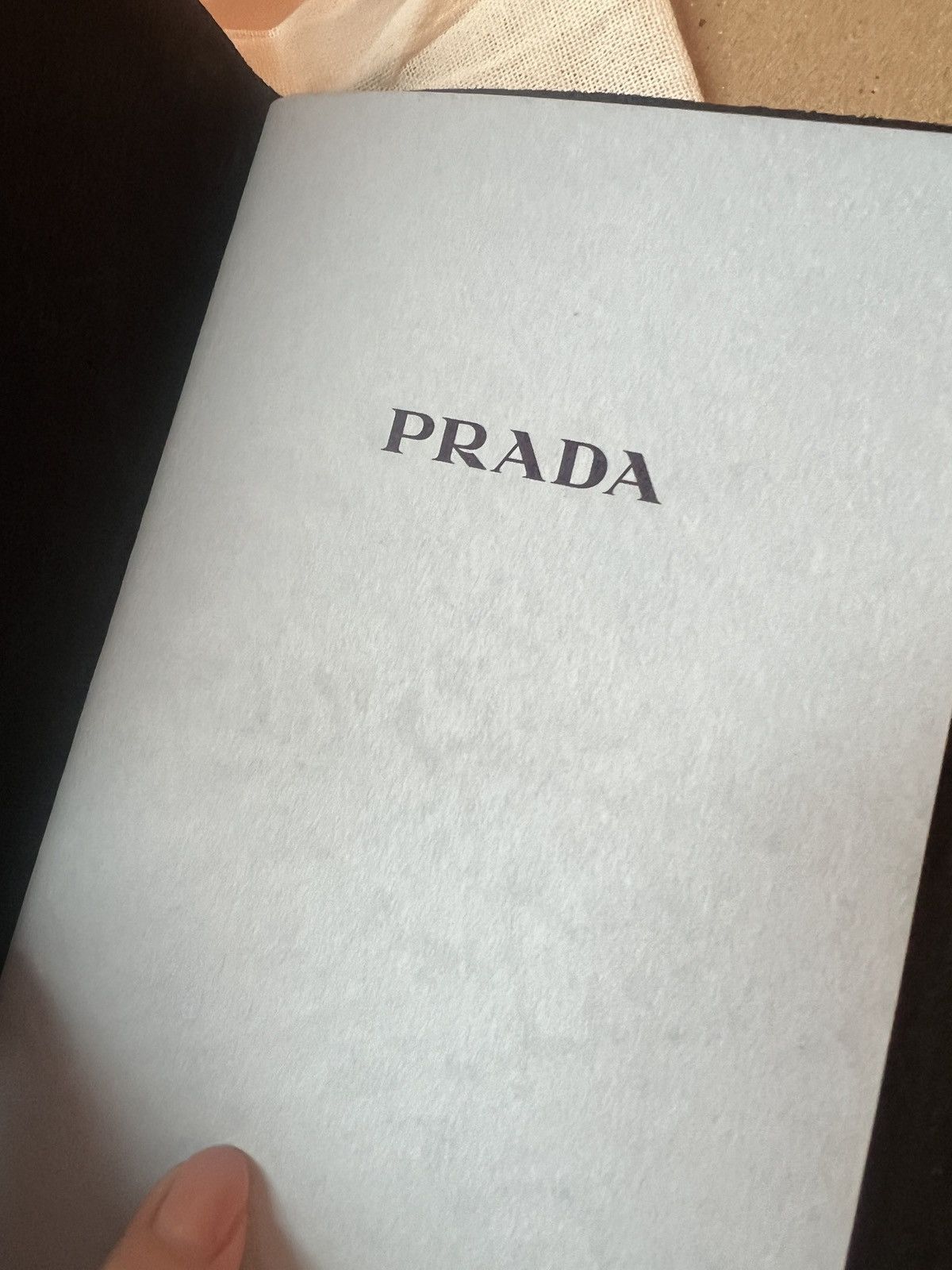 Prada 🔺Prada x Traveler’s company leather cover notebook Size ONE SIZE - 5 Thumbnail