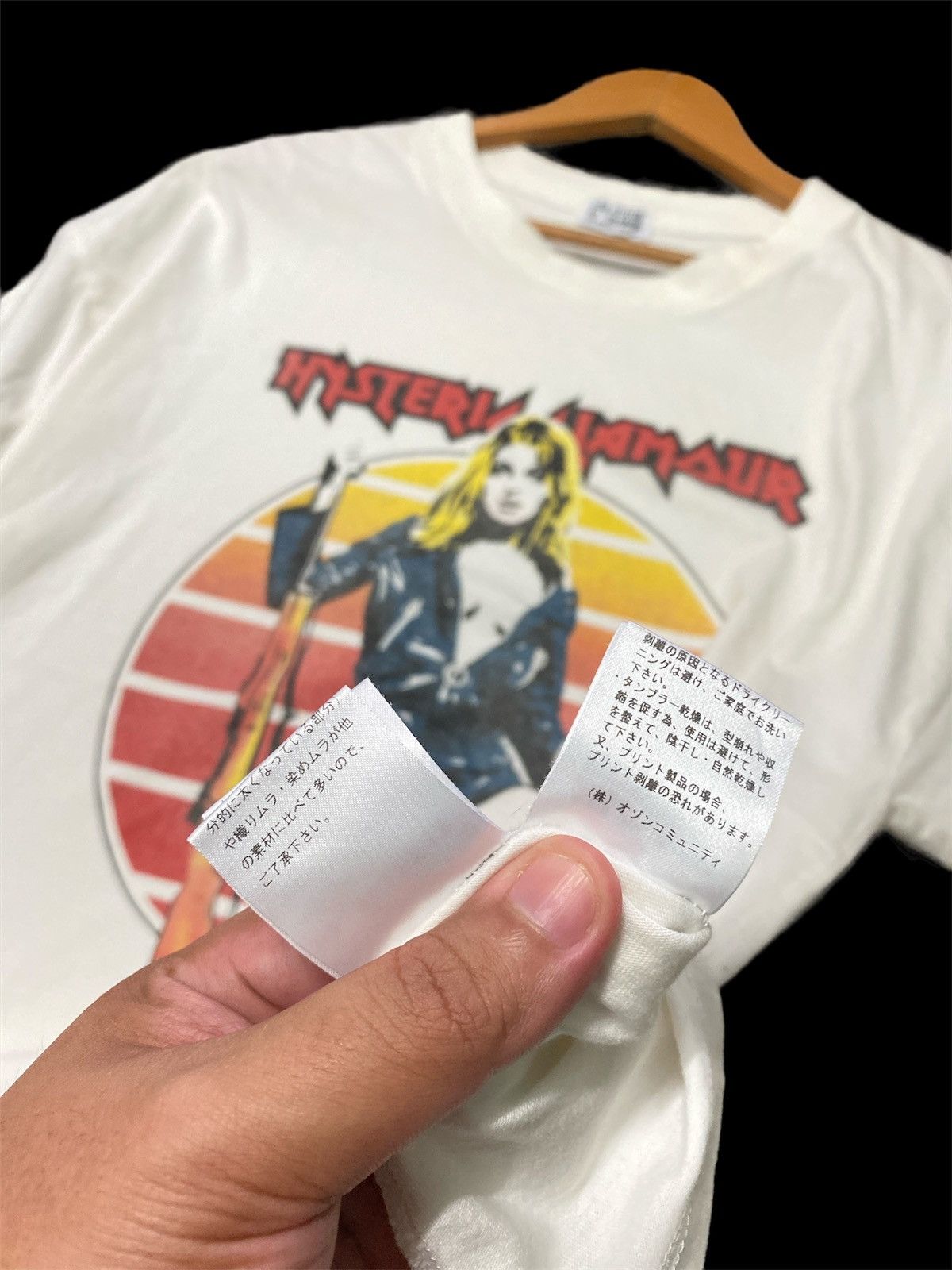 RARE‼️HYSTERIC GLAMOUR “LOVE AFTER DEATH” VINTAGE SHIRT TEE 