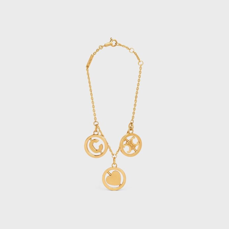 Celine o1loc1c1124 Size:OS / Separables Swivel Bracelet in Golden Size ONE SIZE - 1 Thumbnail