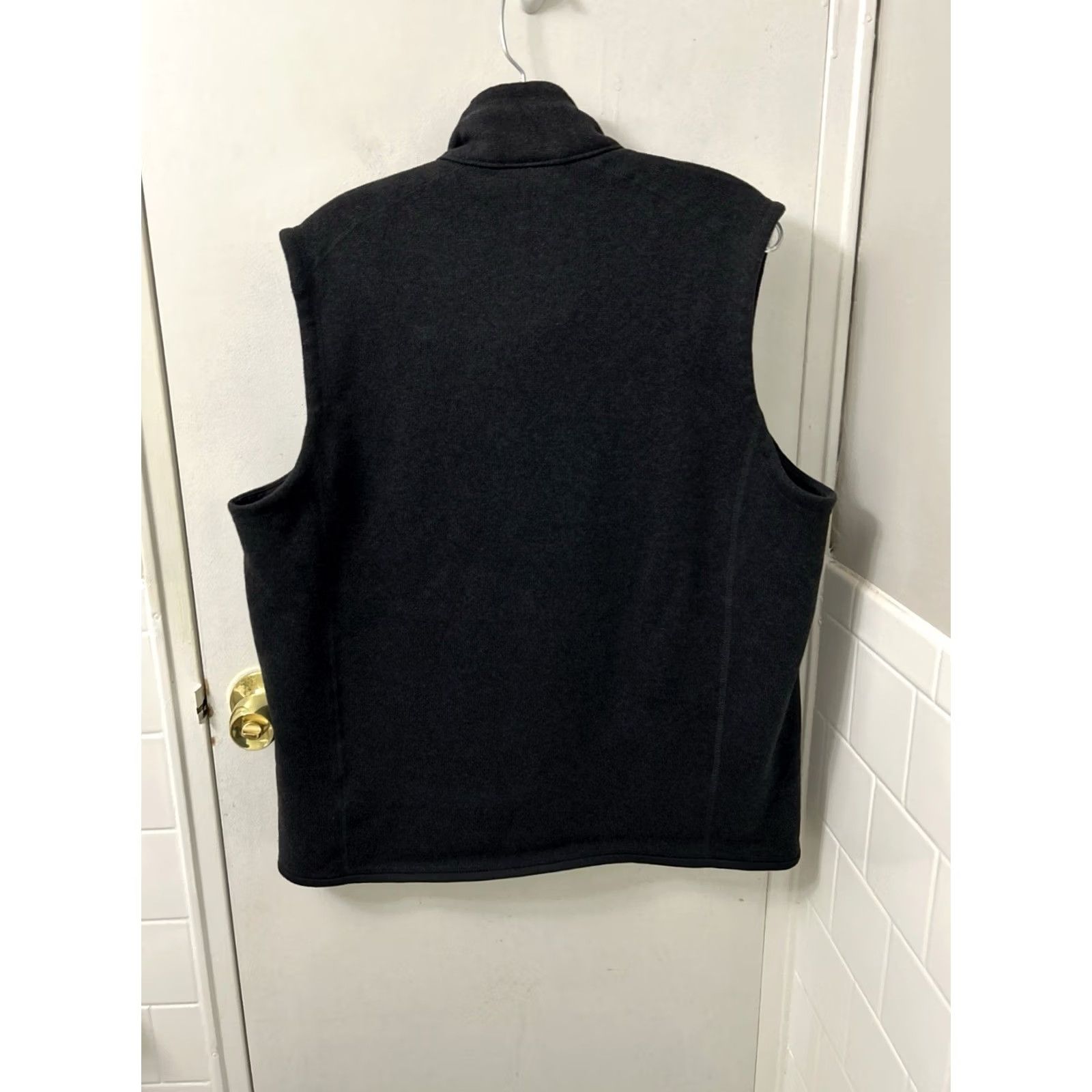 Patagonia Patagonia Better Sweater Vest Mens XL Black Fleece Full Zip Zipper Pockets Logo Embroidered Stand-Up Collar Size US XL / EU 56 / 4 - 7 Thumbnail