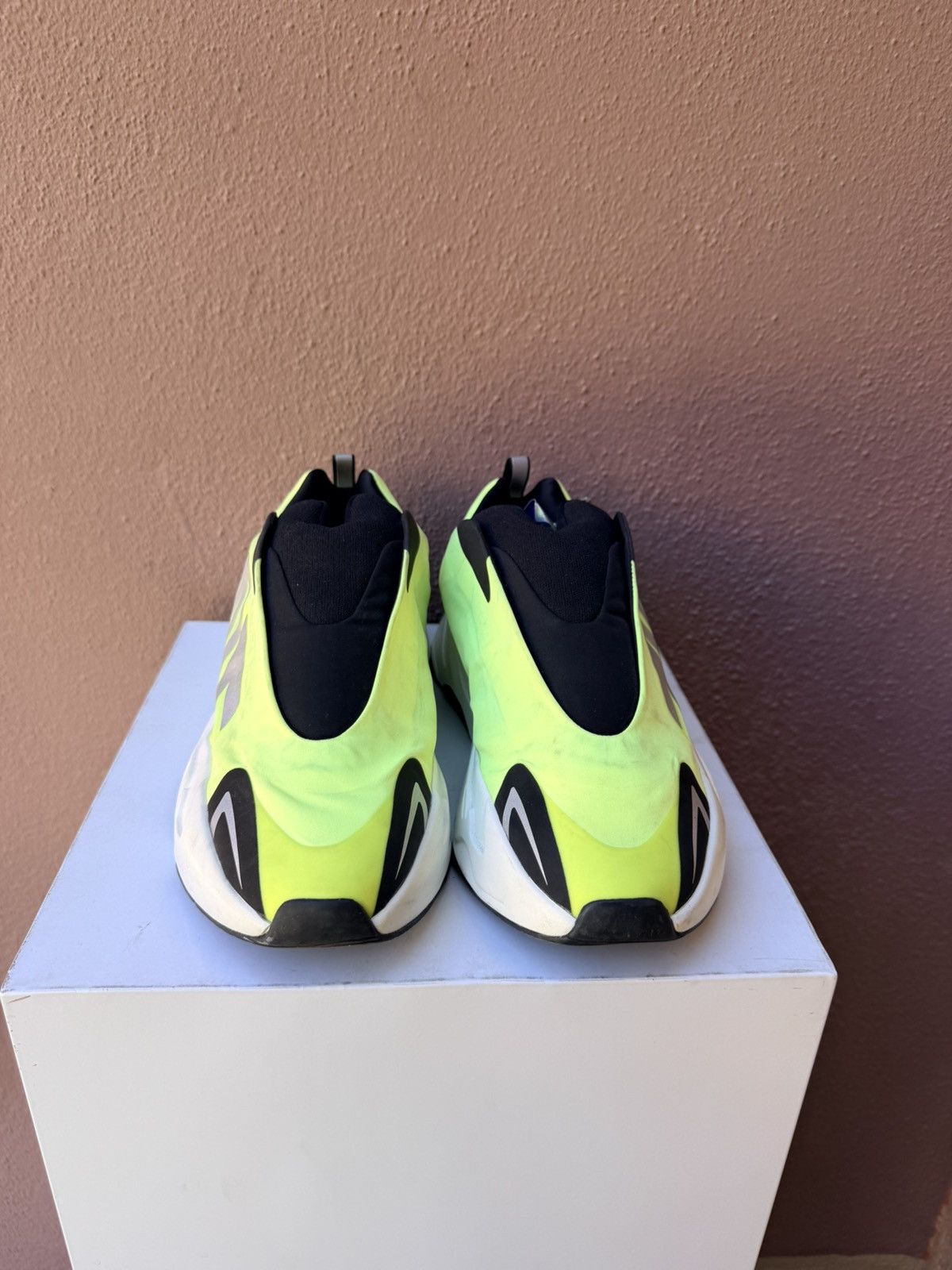 Yeezy Adidas Yeezy Boost 700 MNVN Phosphor Green Sneakers Size 11 Size US 11 / EU 44 - 3 Thumbnail