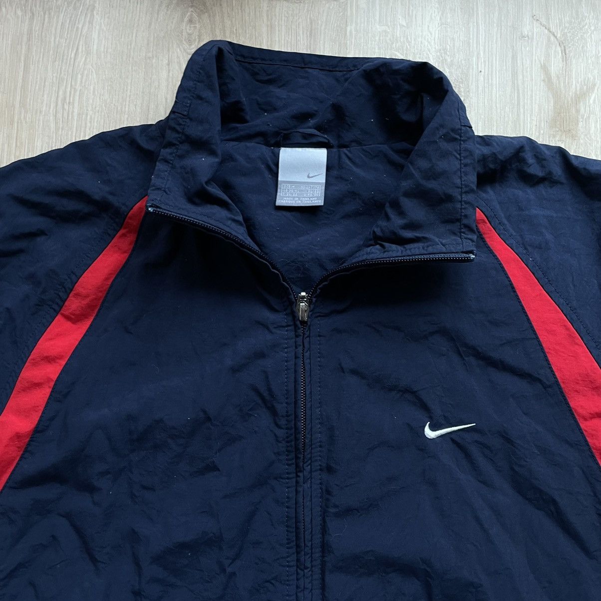 Nike × Vintage Nike Vintage Track Jacket 90s Size US L / EU 52-54 / 3 - 2 Thumbnail