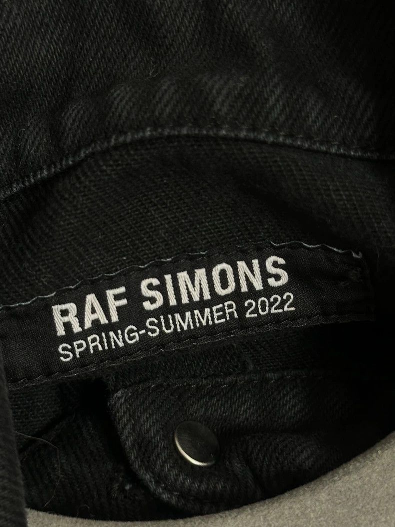 Raf Simons Raf simons 22ss leather branded denim shirt Size US S / EU 44-46 / 1 - 3 Thumbnail