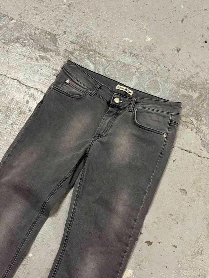 Acne Studios × Designer × Vintage 2000s Acne Studios Slim Grey Faded Denim Jeans Size US 39 - 5 Thumbnail