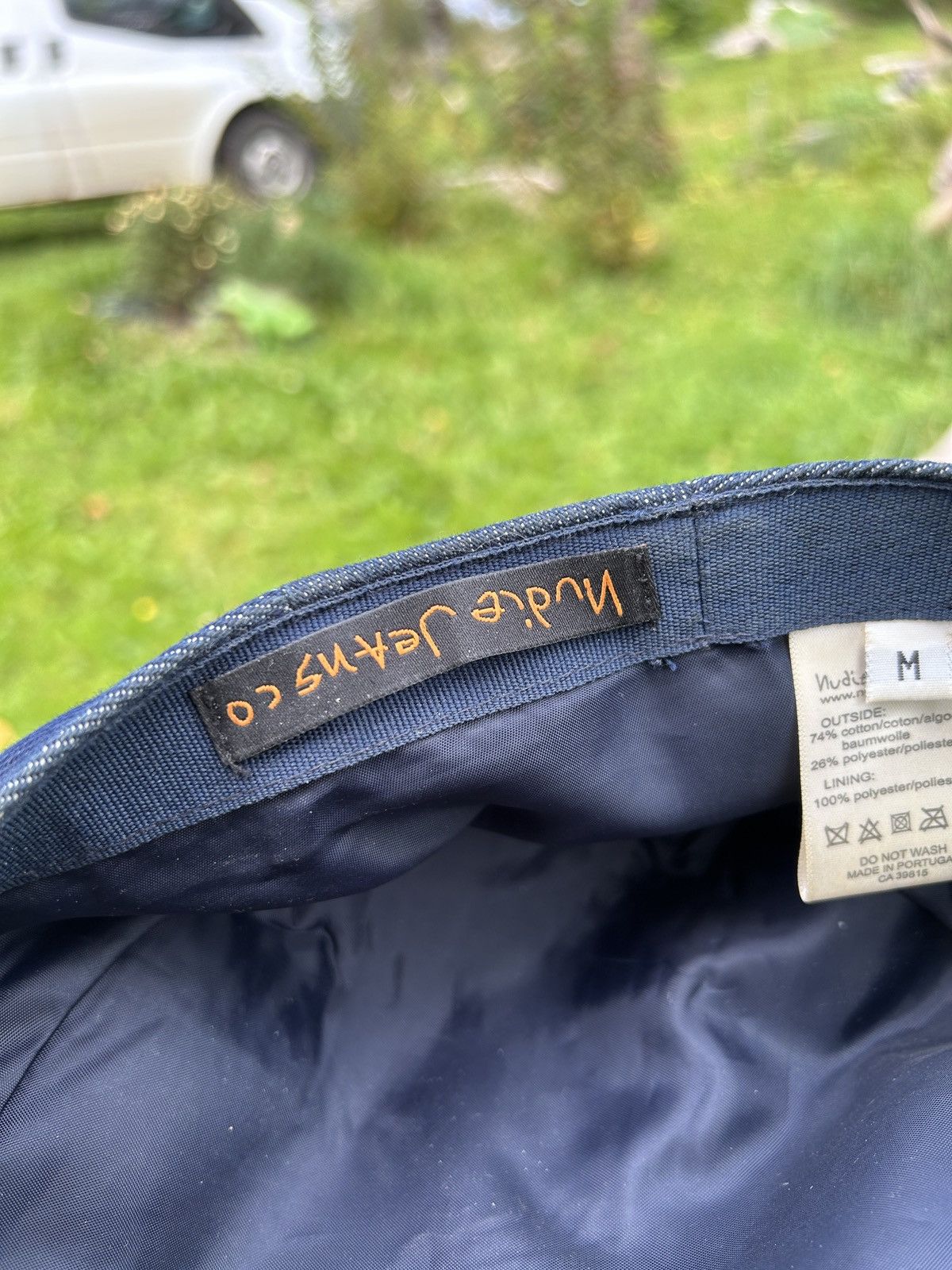 Nudie Jeans Vintage Nudie Jeans Newsboy Denim Flat Cap Hat Size ONE SIZE - 8 Thumbnail