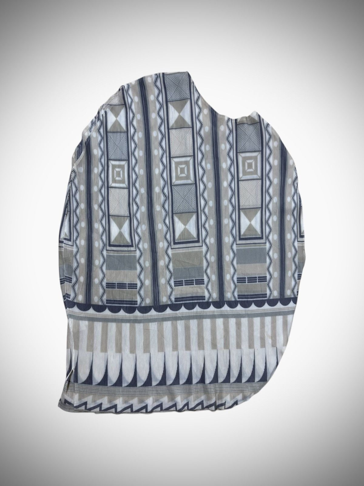 Pleats Please - Asymetrical Deconstructed Top