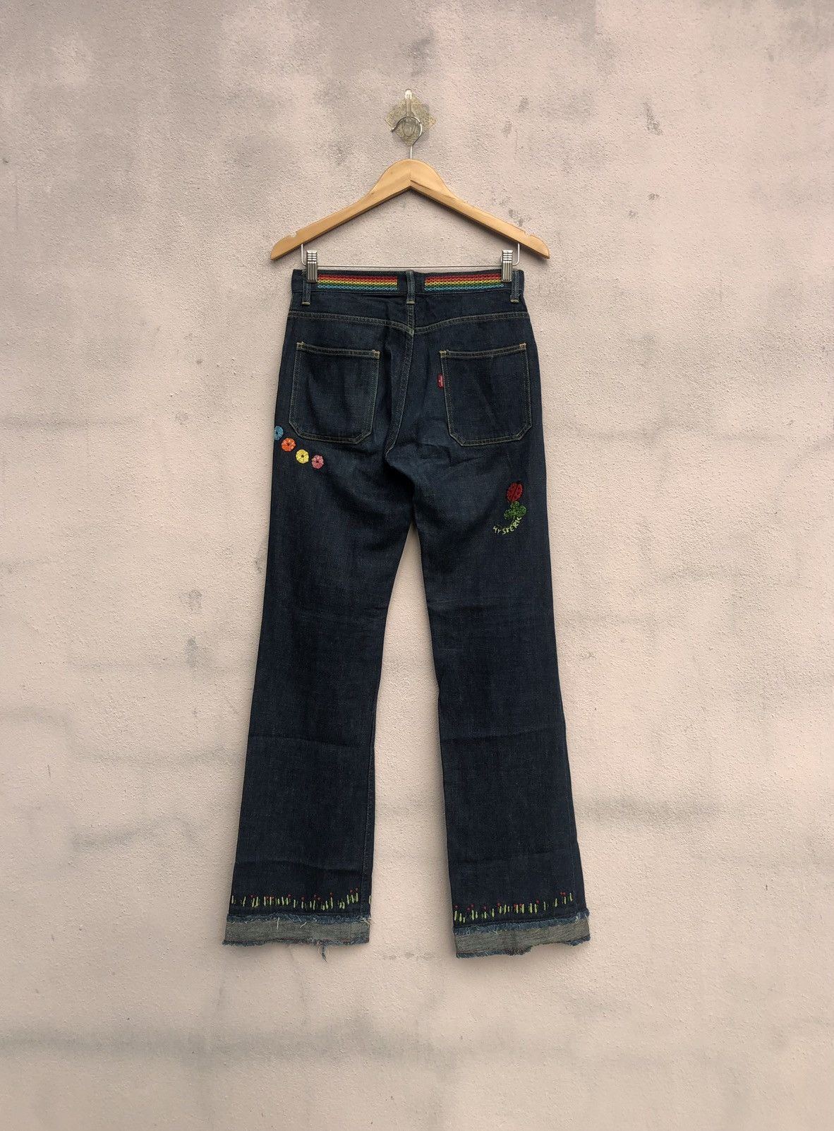 Hysteric Glamour Hysteric Glamour Embroidered Logo Jeans Size 27" / US 4 / IT 40 - 3 Thumbnail