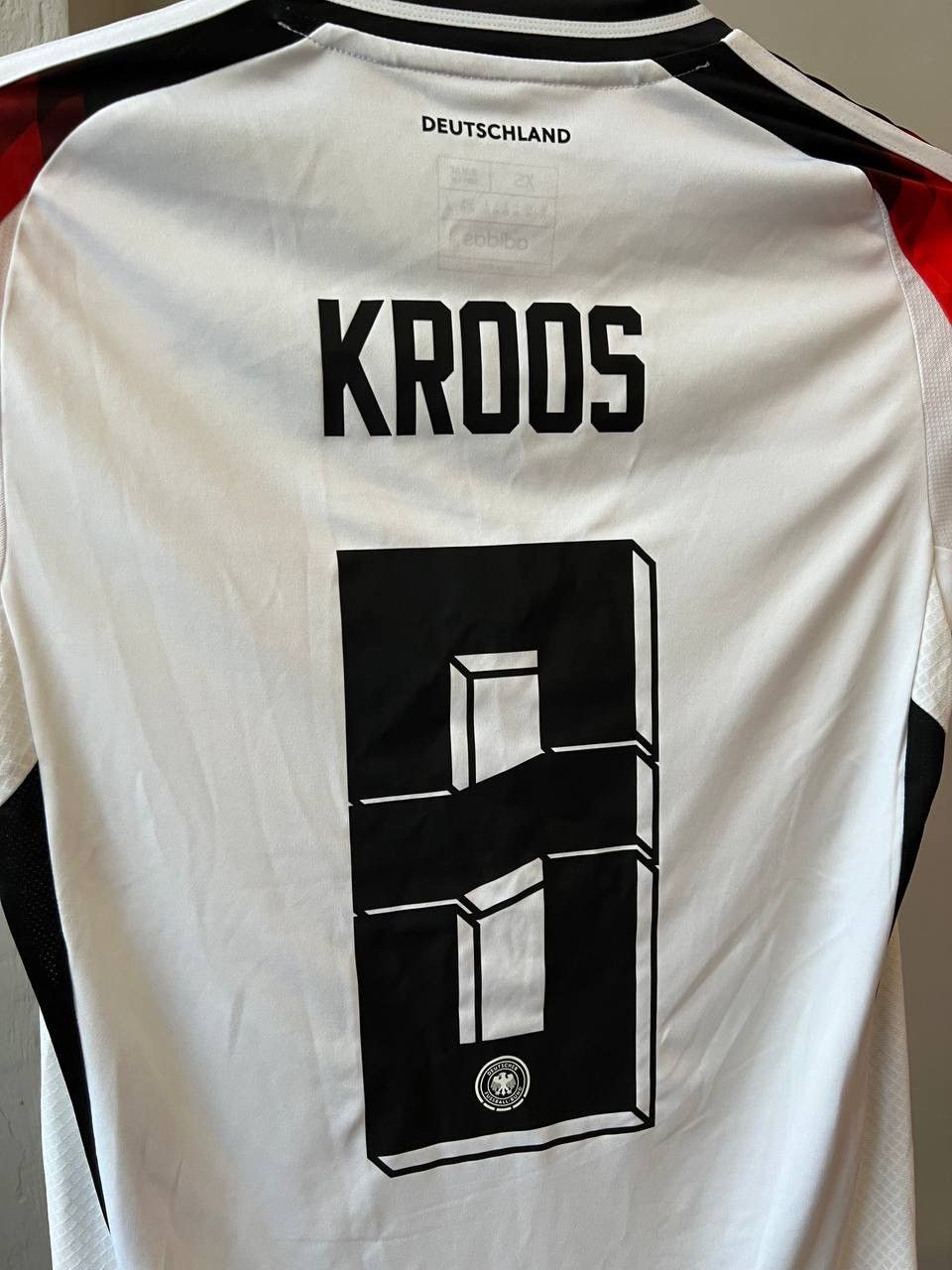 Adidas 2024/25 GERMANY TEAM #8 KROOS HOME SOCCER JERSEY SHIRT XS Size US XS / EU 42 / 0 - 15 Thumbnail