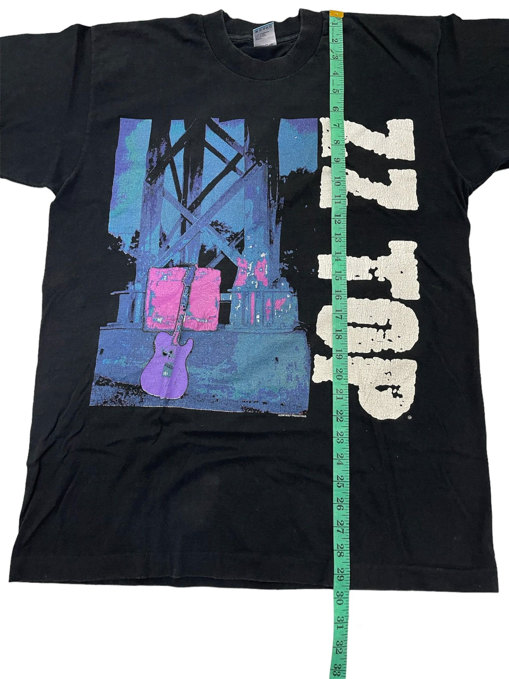 Band Tees Vintage 90s ZZ TOP Antenna Production Tee Size US M / EU 48-50 / 2 - 10 Thumbnail