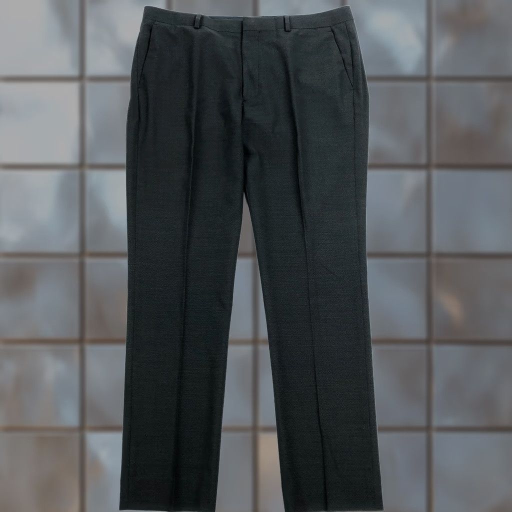 Bonobos Bonobos Dress Pants Mens 38x33 Gray 100% Wool Diamond Argyle/Diamond City Preppy Dress Pants Mens Size US 38 / EU 54 - 1 Thumbnail