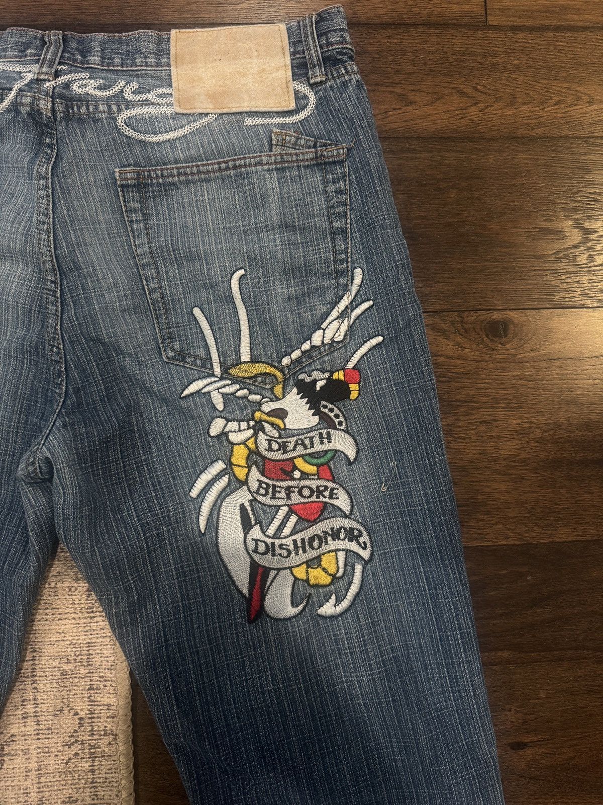 Ed Hardy Vintage Edhardy jeans Size US 37 - 3 Thumbnail