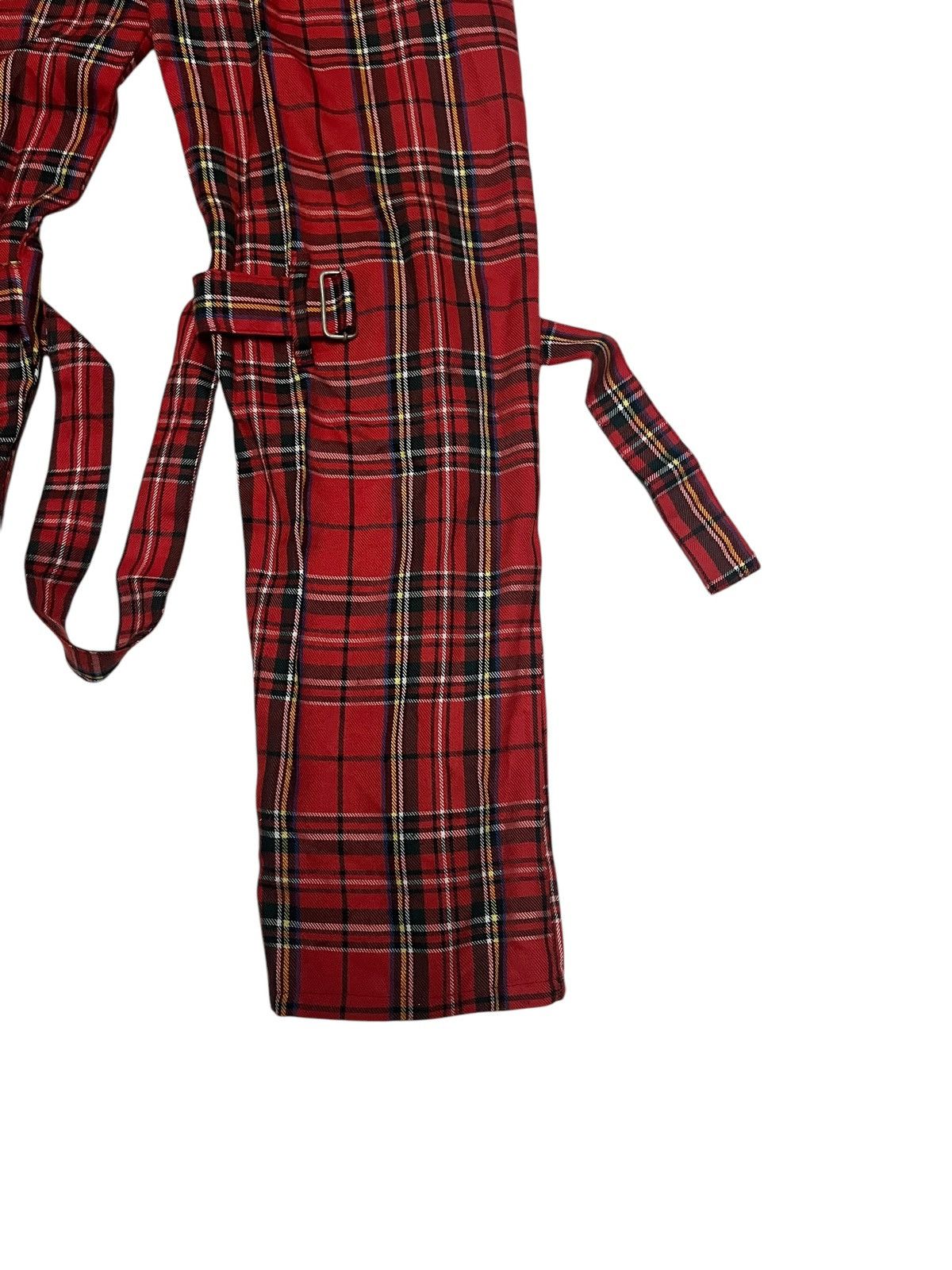 Japanese Brand 🔥Tartan Bondage Punk Checkered Seditionaries Pants Size US 30 / EU 46 - 4 Thumbnail