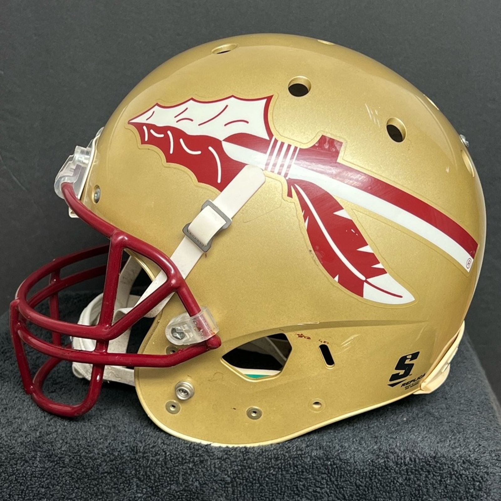 SCHUTZ VTG FSU FLORIDA STATE SEMINOLES GAMEDAY Replica Helmet Size ONE SIZE - 1 Thumbnail