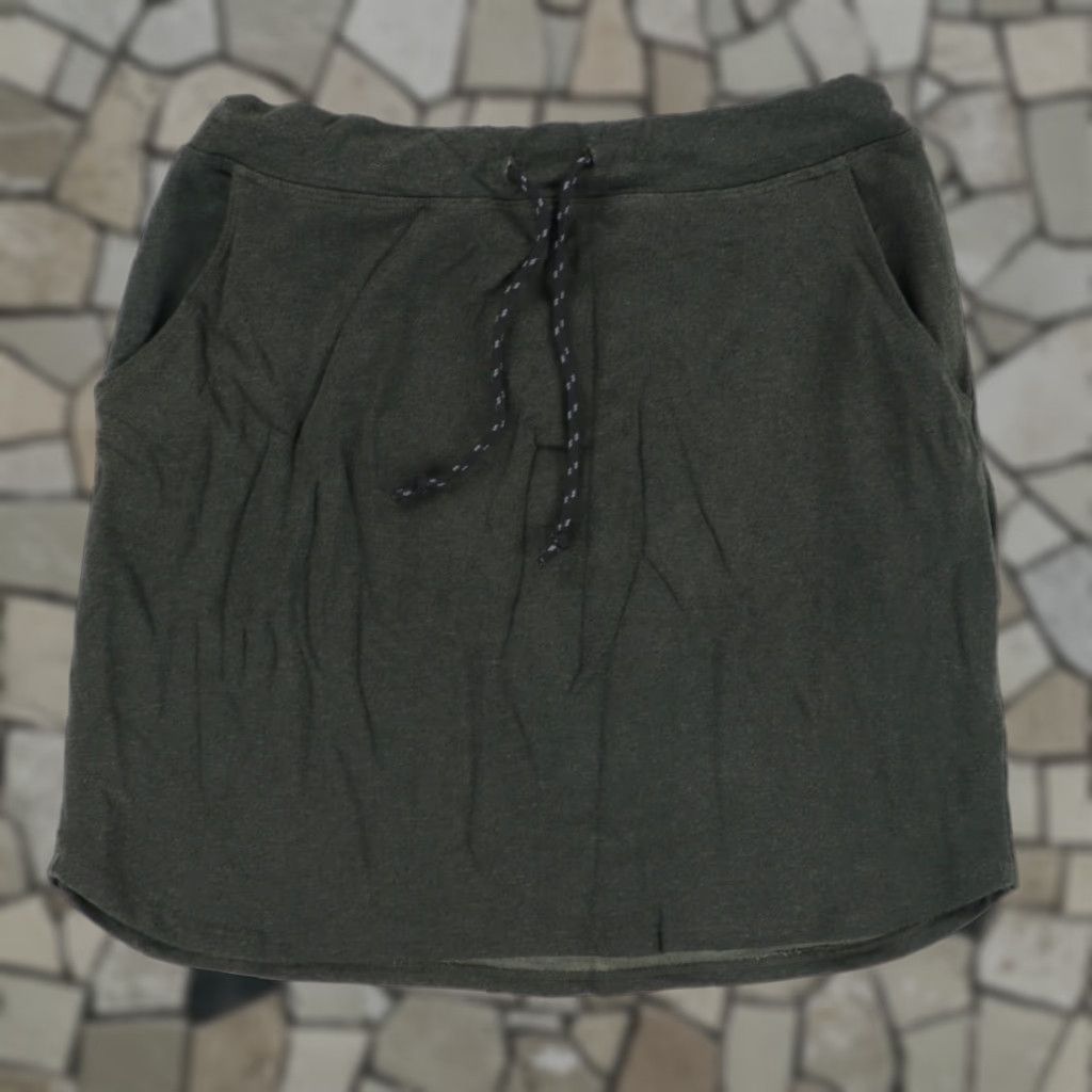 Sundry VINTAGE Sundry for Evereve Stretch Saturday Rayon Woven Skirt Green Women's 3 Size 26" / US 2 / IT 38 - 1 Thumbnail