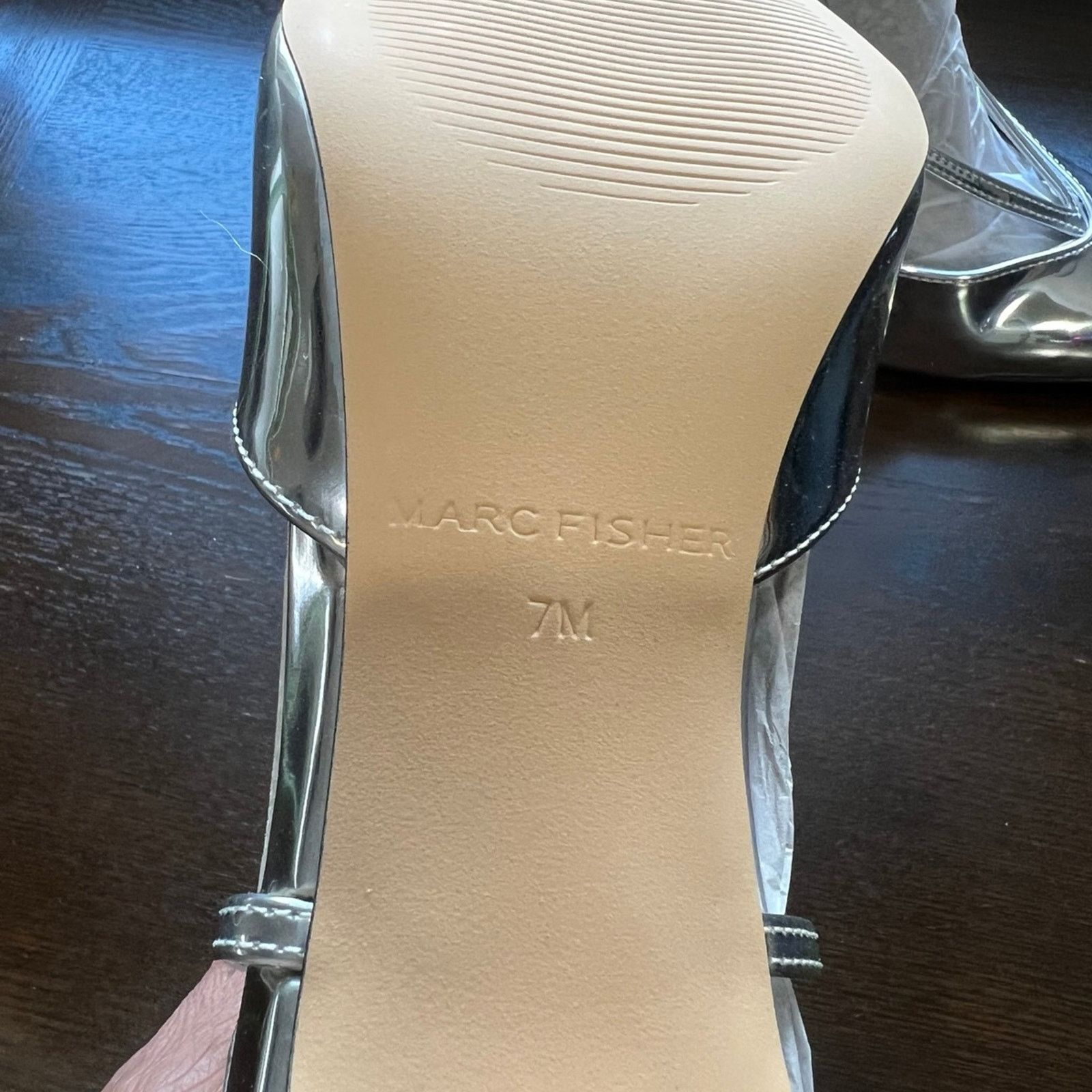 Marc Fisher Marc Fisher stiletto silver Size US 7 / IT 37 - 6 Thumbnail