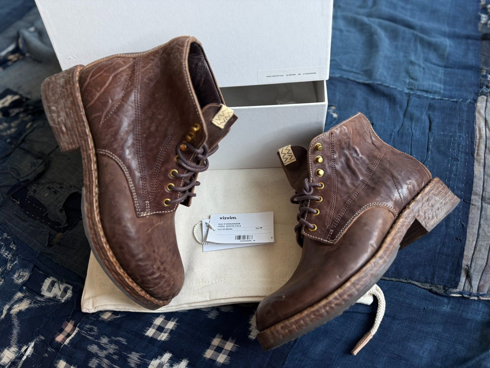 Visvim VISVIM 25AW VIRGIL BOOTS-FOLK Size US 9 / EU 42 - 1 Thumbnail