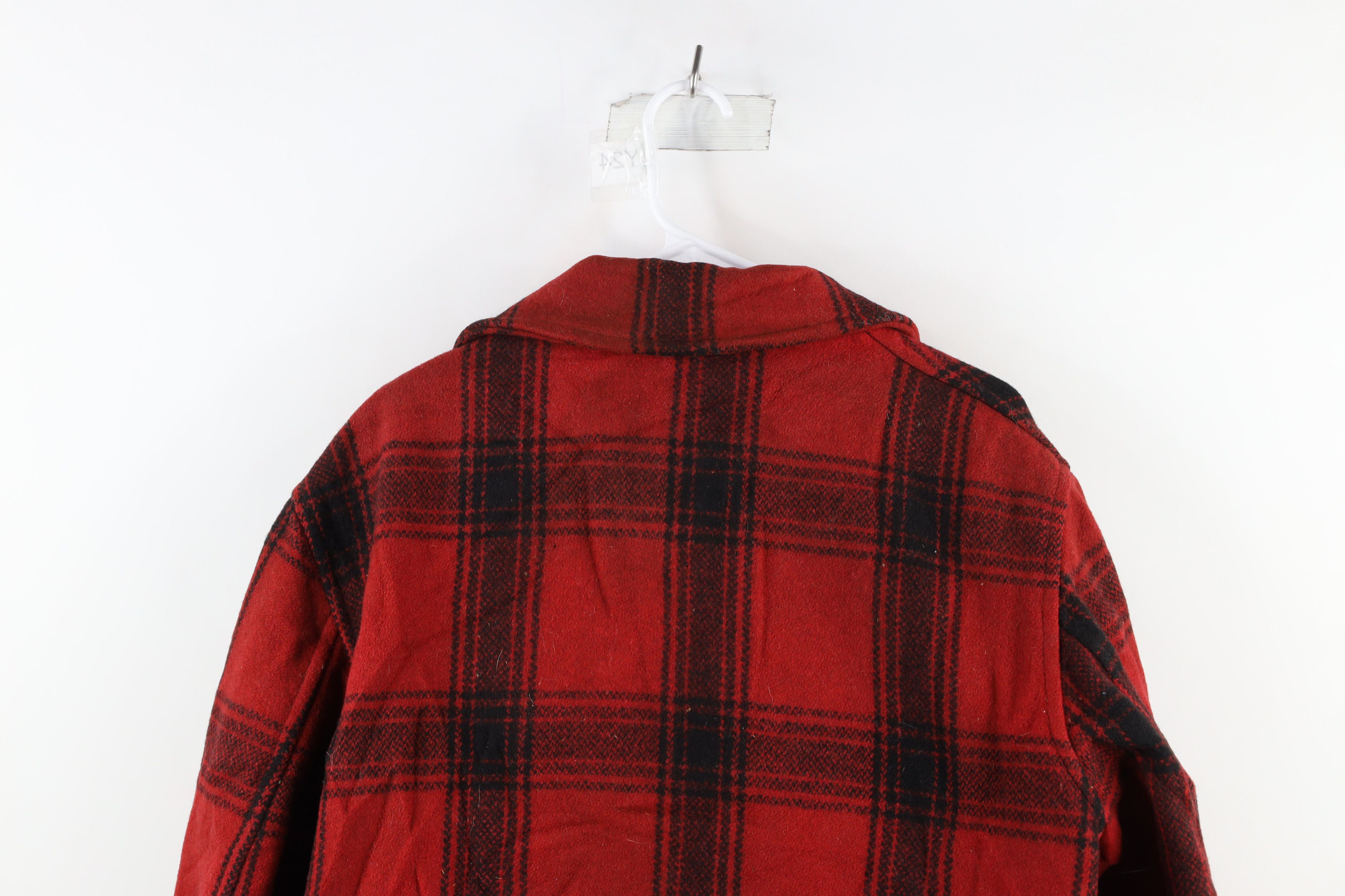 Vintage 50s 60s Streetwear Wool Mackinaw Jacket USA