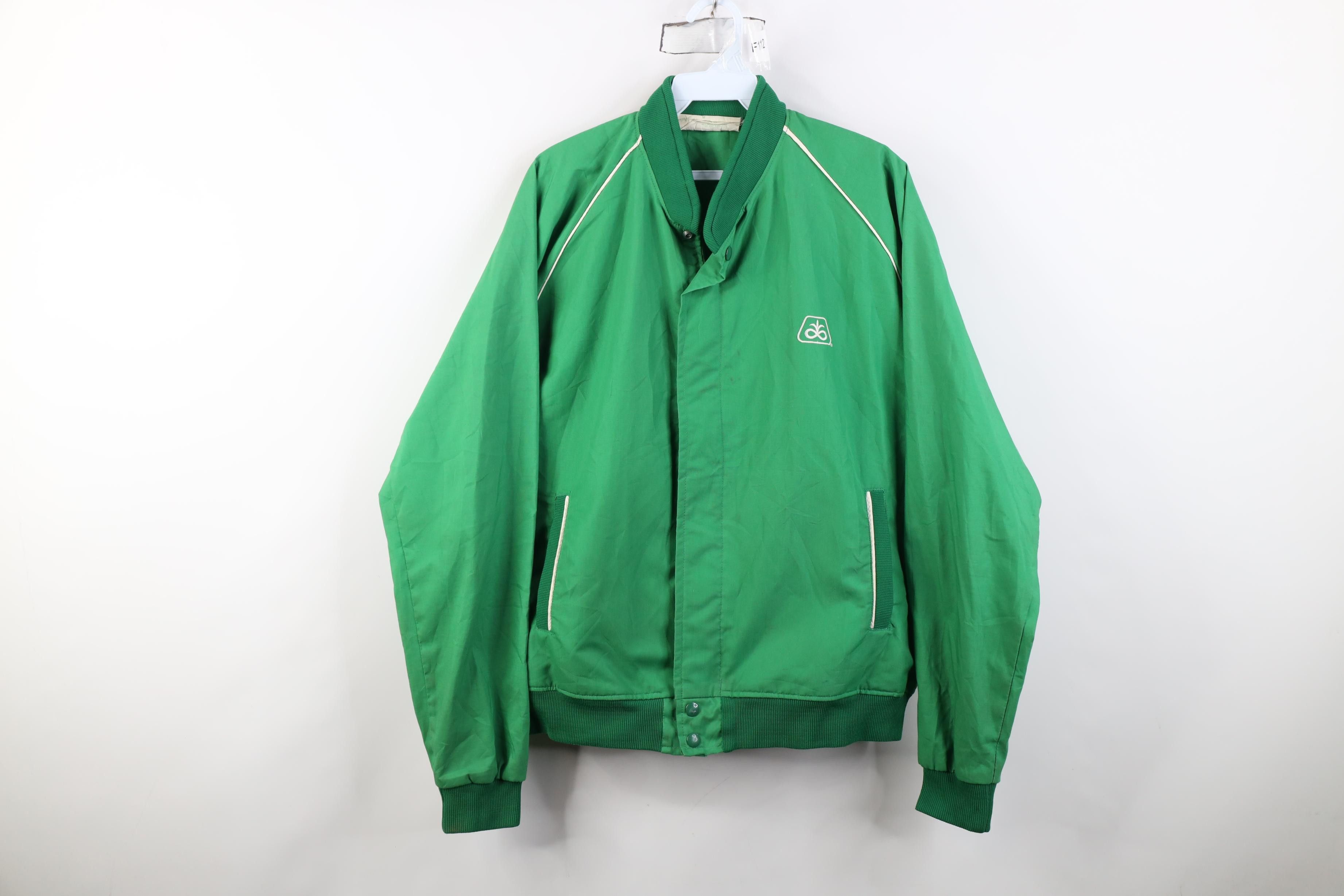 Vintage Vintage 70s 80s Seeds Full Zip Cafe Racer Bomber Jacket USA Size US M / EU 48-50 / 2 - 1 Thumbnail