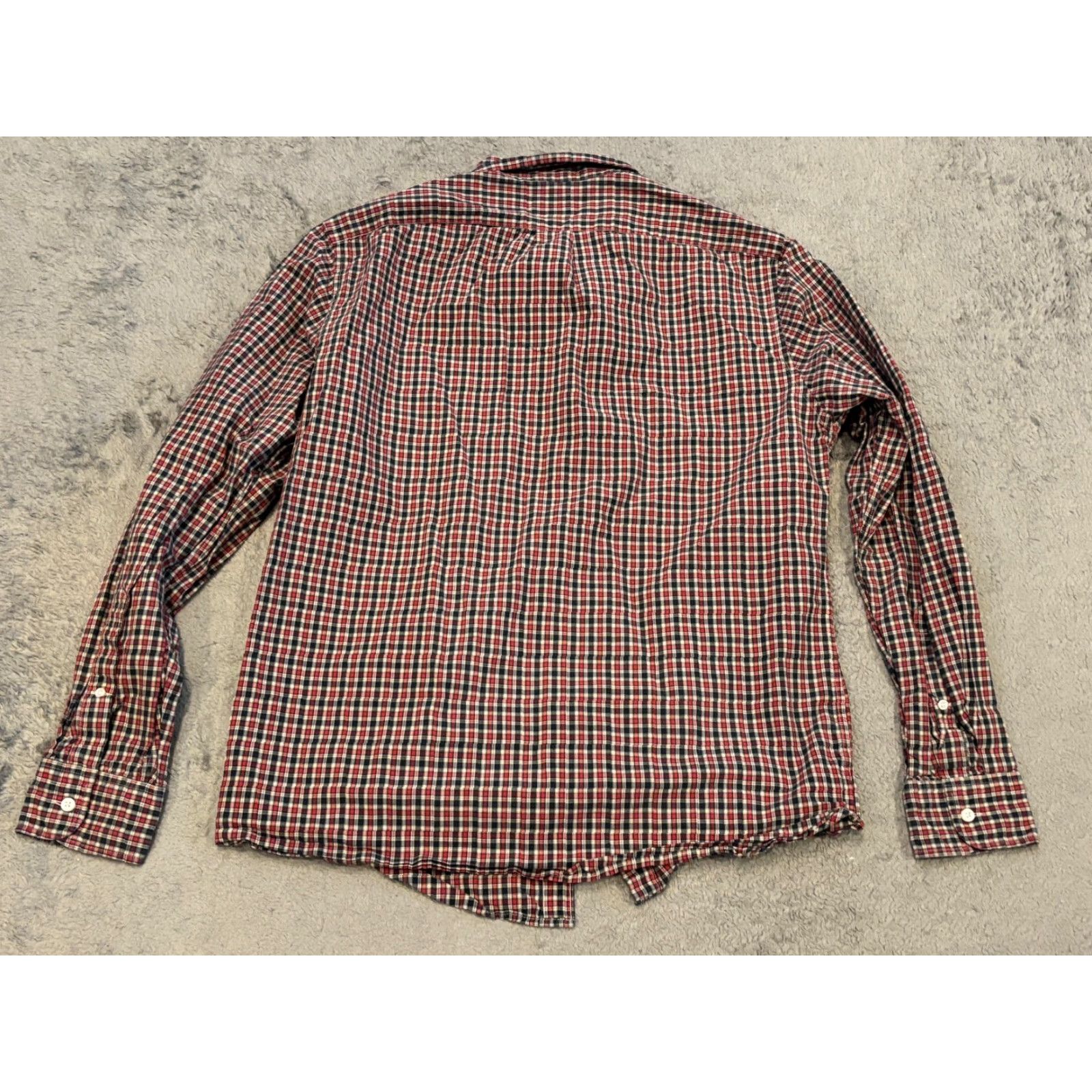 J.Crew J.CREW Shirt Mens Medium Plaid Long Sleeve Button 100% Cotton Multicolor Color Combo Casual, Travel, Preppy Mens Size US M / EU 48-50 / 2 - 5 Thumbnail