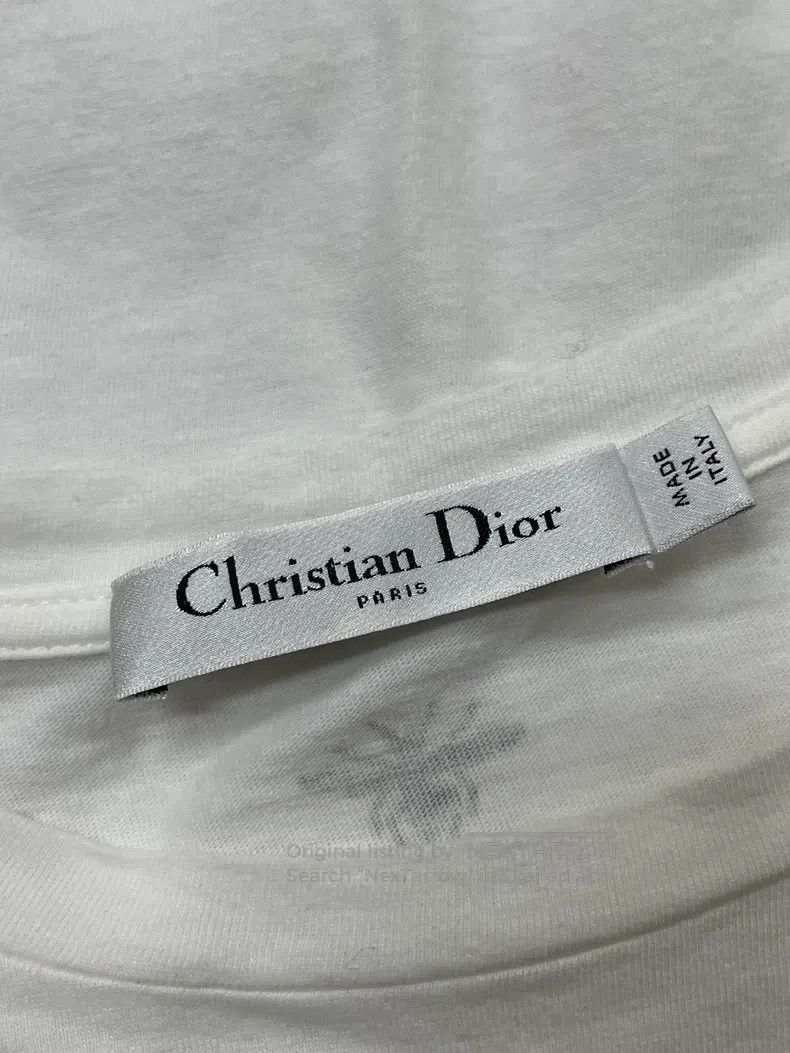 Dior Dior White floral print short-sleeved T-shirt Size XS / US 0-2 / IT 36-38 - 4 Thumbnail