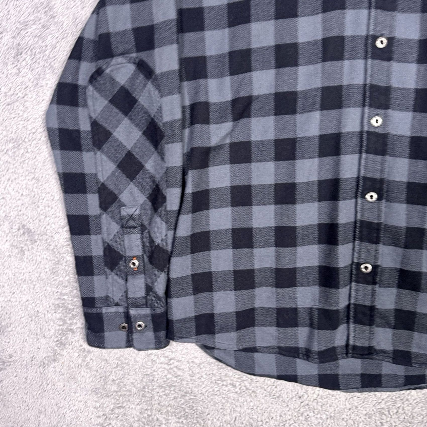 Vintage Howler Bros Flannel Shirt - Mens L Buffalo Plaid - Outdoor Workwear Button Up Size US L / EU 52-54 / 3 - 3 Thumbnail