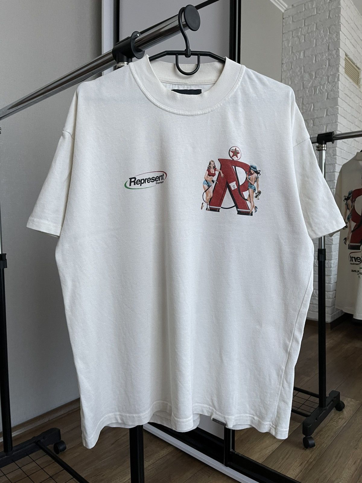 Represent Clo. Represent High Octane Gasoline Girls Logo T-Shirt Tee Size US S / EU 44-46 / 1 - 6 Thumbnail