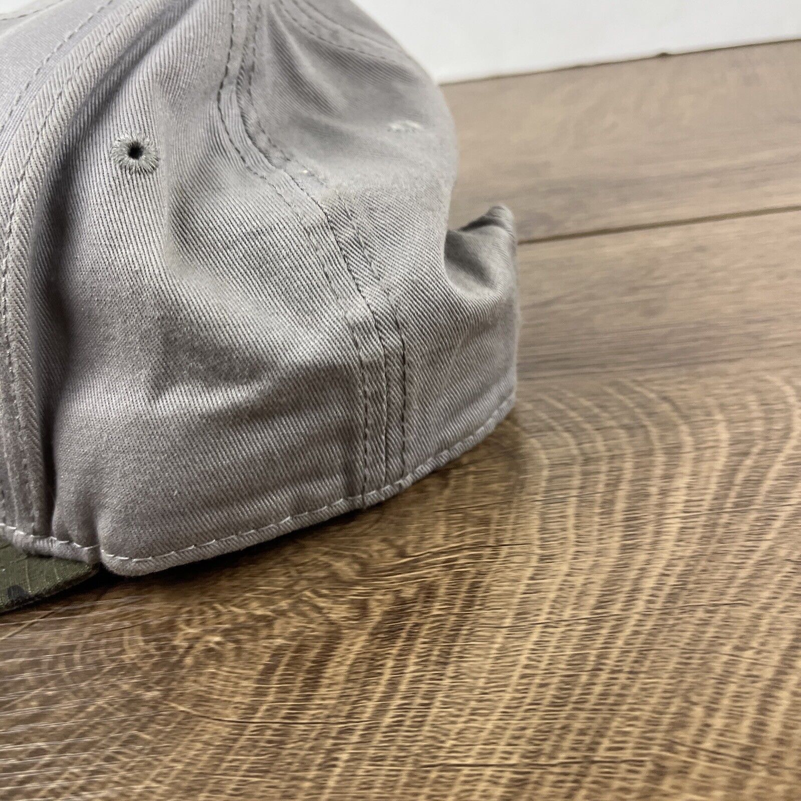 Other Army Snapback Hat Camo Gray Snapback Hat Adjustable Adult Si Size ONE SIZE - 9 Thumbnail