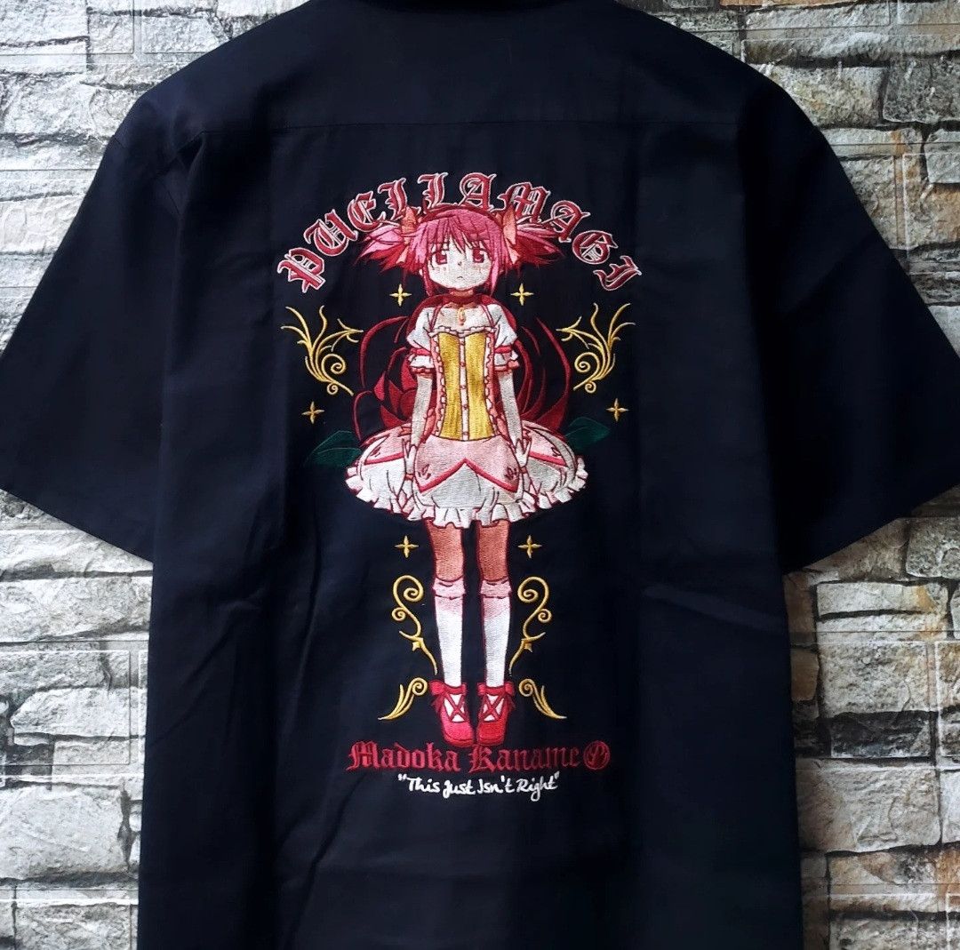Anime Cospa Madoka Kaname Embroidery Work Shirt Size US L / EU 52-54 / 3 - 5 Thumbnail
