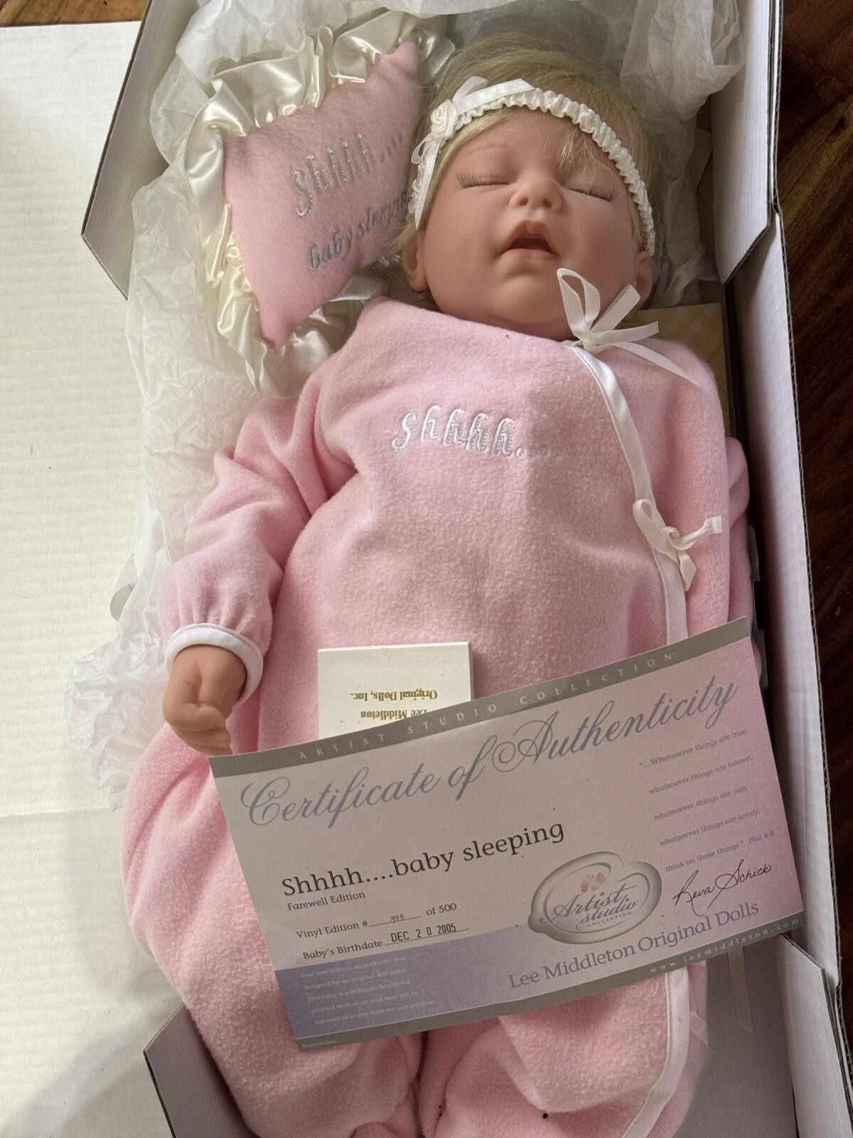 Other Lee Middleton By Reva So Sleepy Vinyl 2005 w/ COA 373/500 Size ONE SIZE - 3 Thumbnail