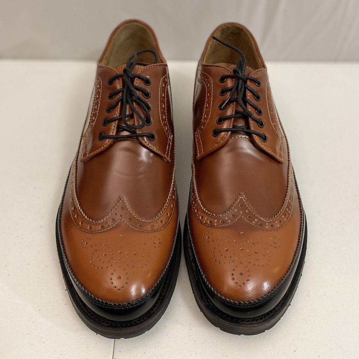 Dsquared2 Dsquared2 🇮🇹 Brown Leather Wingtip Mudguard Brogue 11 NEW Size US 11 / EU 44 - 18 Thumbnail