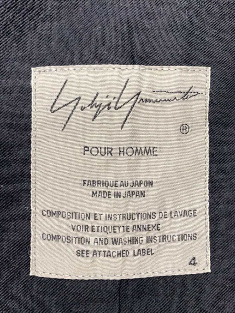Yohji Yamamoto yohji yamamoto POUR HOMME 20SSCotton twill No Collar JKT Size US XL / EU 56 / 4 - 3 Thumbnail