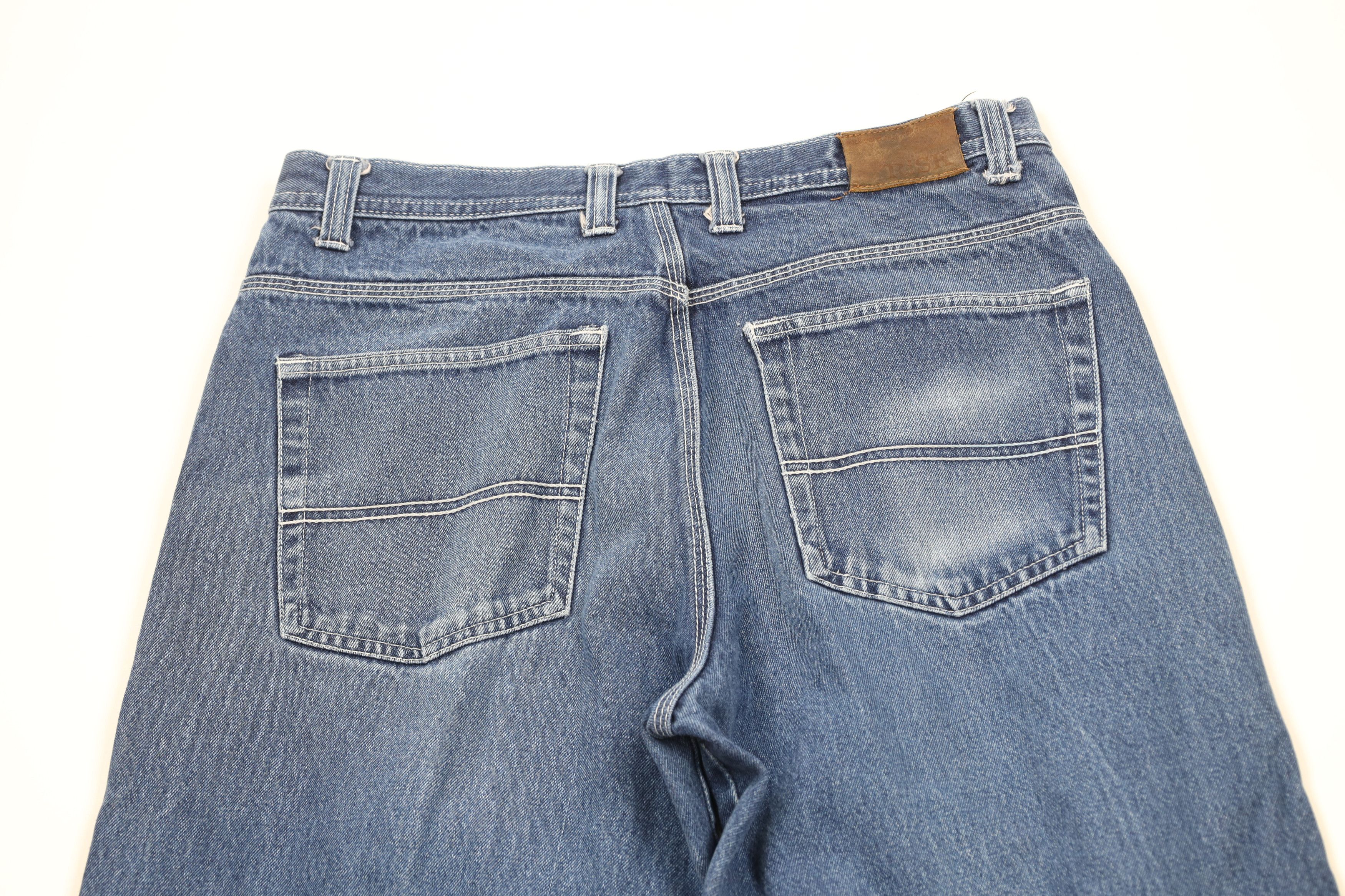 Vintage Vintage 90s Y2K Streetwear Wide Leg Denim Jeans Skateboard Size US 34 / EU 50 - 10 Thumbnail