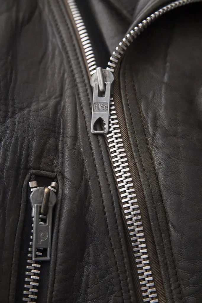 Vintage 1970's French leather racer jacket Size US M / EU 48-50 / 2 - 6 Thumbnail