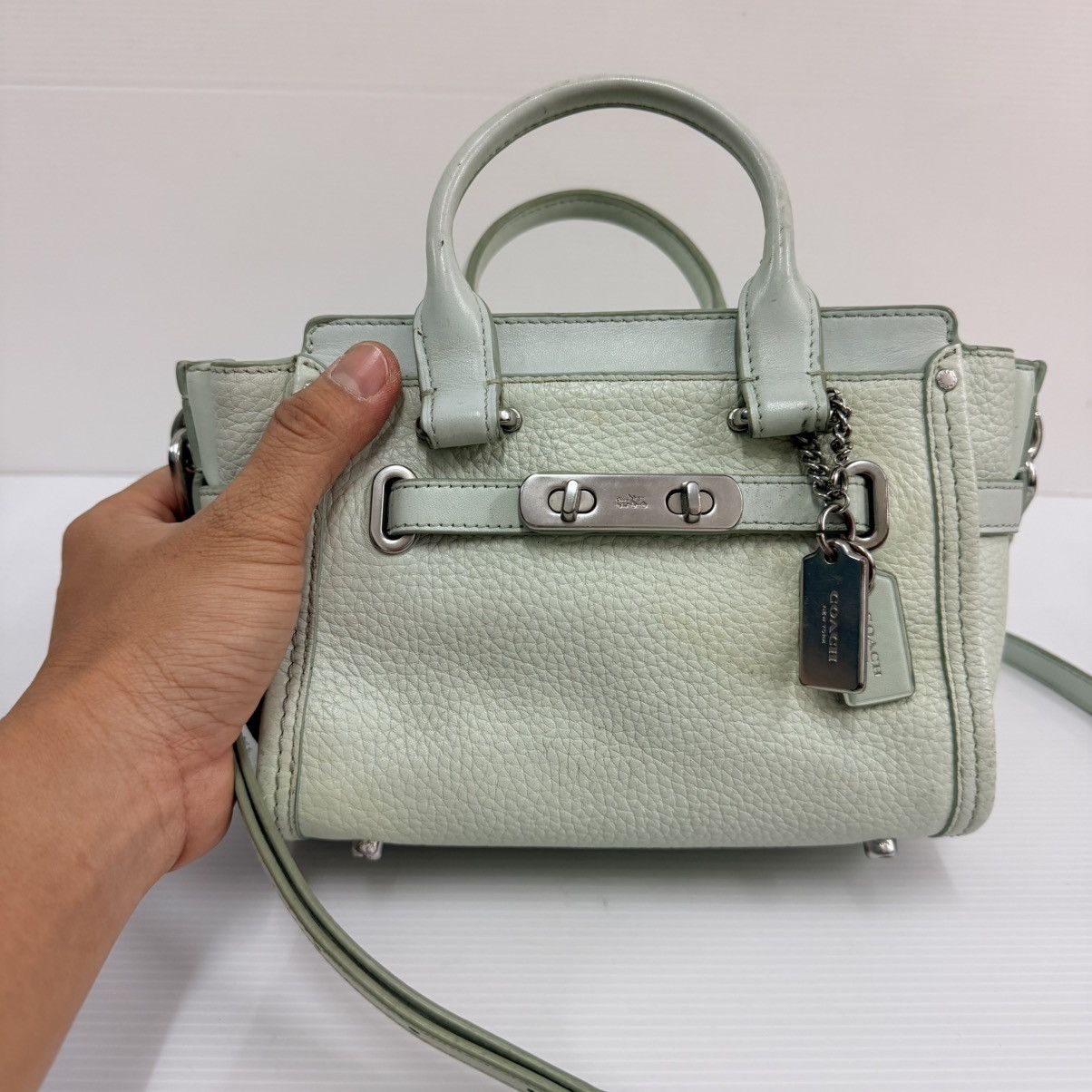 Coach Coach Swagger Small 2 way Bag Size ONE SIZE - 4 Thumbnail
