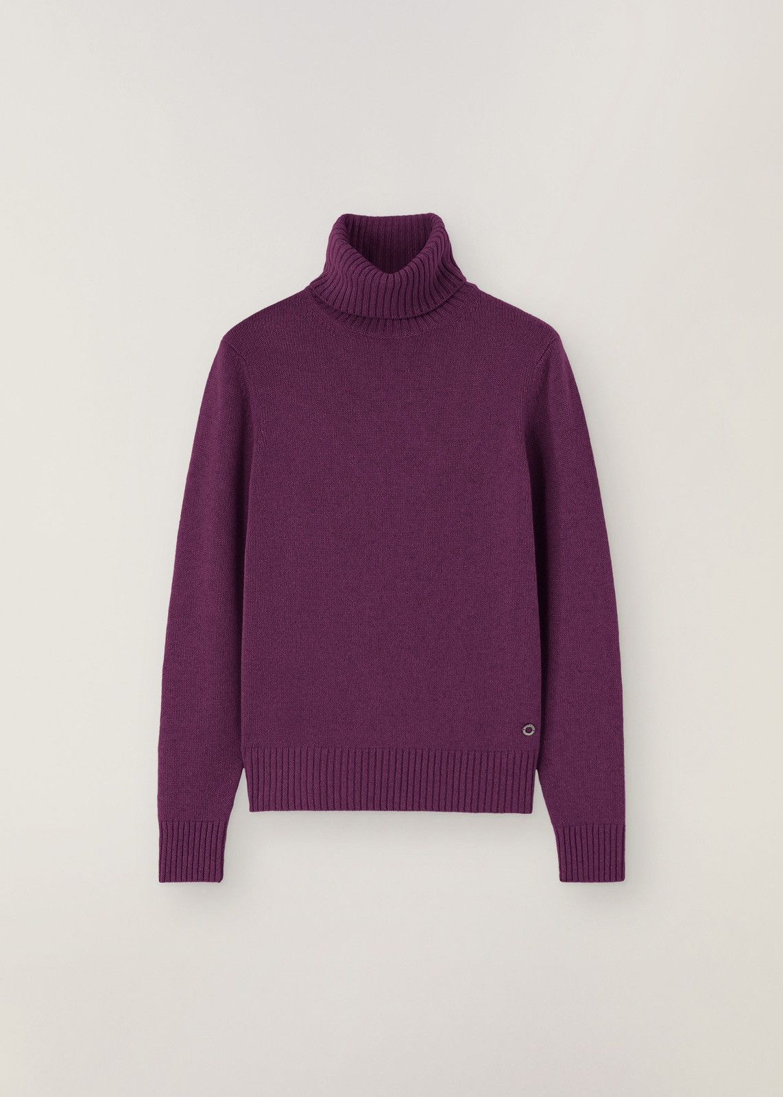 Loro Piana o1srvl11e0125 Parksville Turtleneck Sweater in Purple Size L / US 10 / IT 46 - 1 Thumbnail