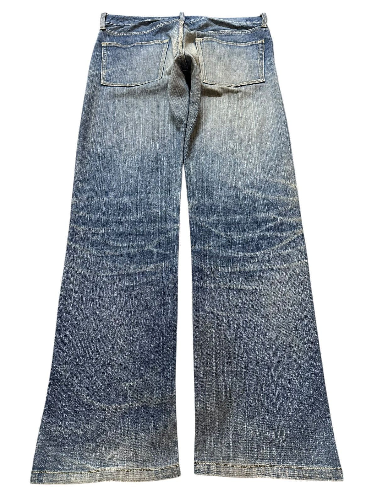 Japanese Brand Vintage Japanese Brand Faded Mud Wash Style Jeans Size US 32 / EU 48 - 2 Thumbnail