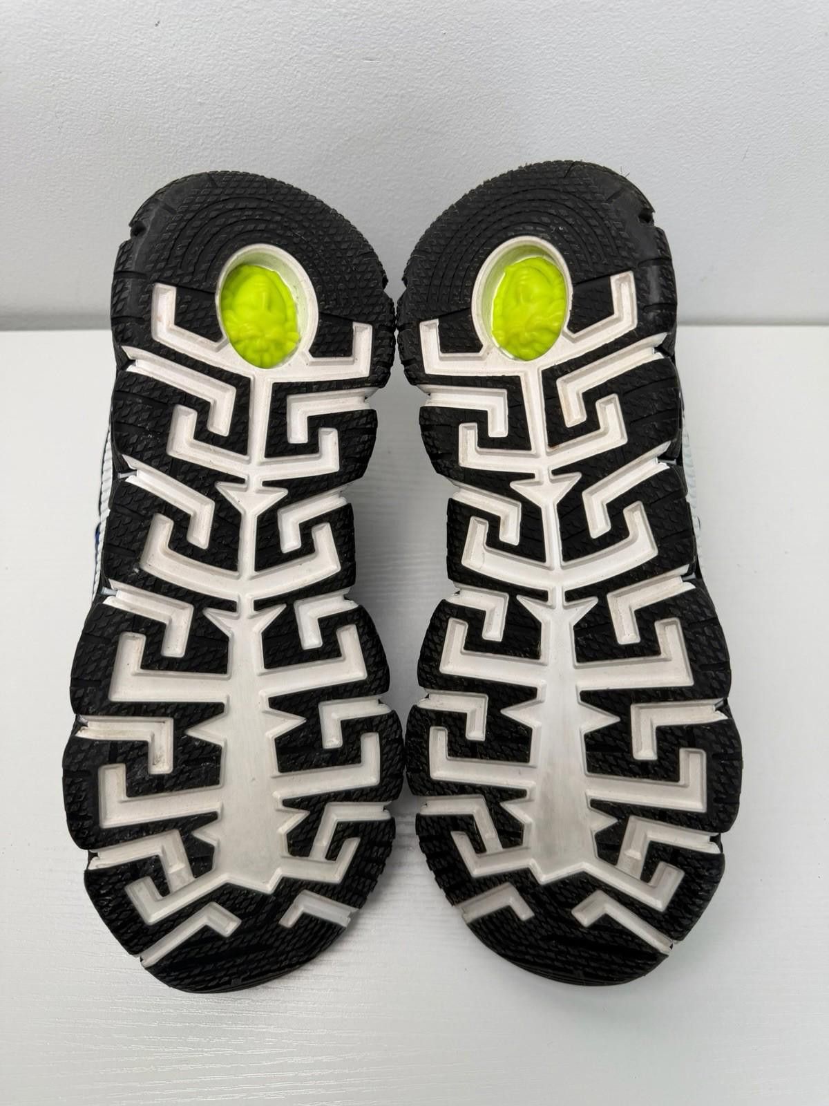 Versace Versace Trigreca Men’s Sneakers Blue/Black SZ 41.5 Size US 8.5 / EU 41-42 - 7 Thumbnail