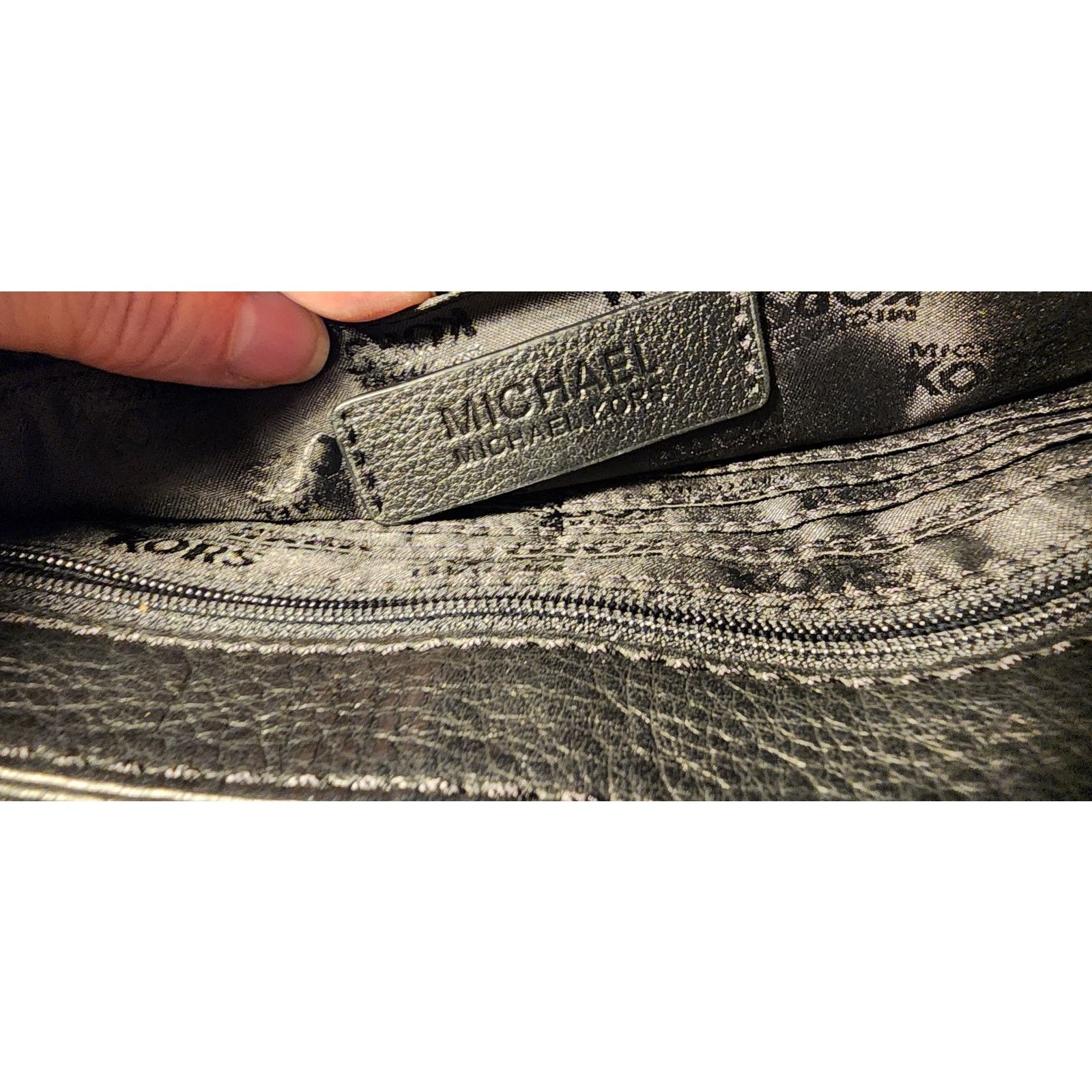Michael Kors Michael Kors Fulton Small Shoulder Flap bag blue black Size ONE SIZE - 4 Thumbnail