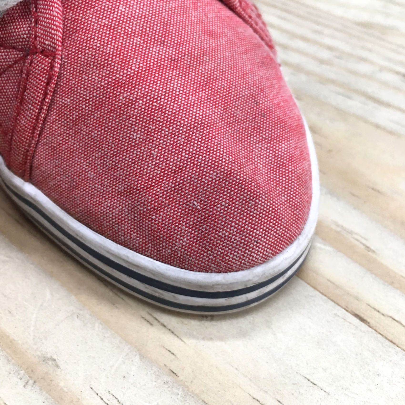 Nautica Nautica Womens Casual Low Top Sneakers NW007E Pink Fabric Lace Up Flats Shoes Size M / US 6-8 / IT 42-44 - 6 Thumbnail